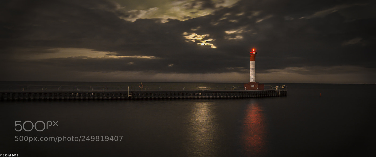 Nikon D810 sample photo. Oakville harbour moonrise photography