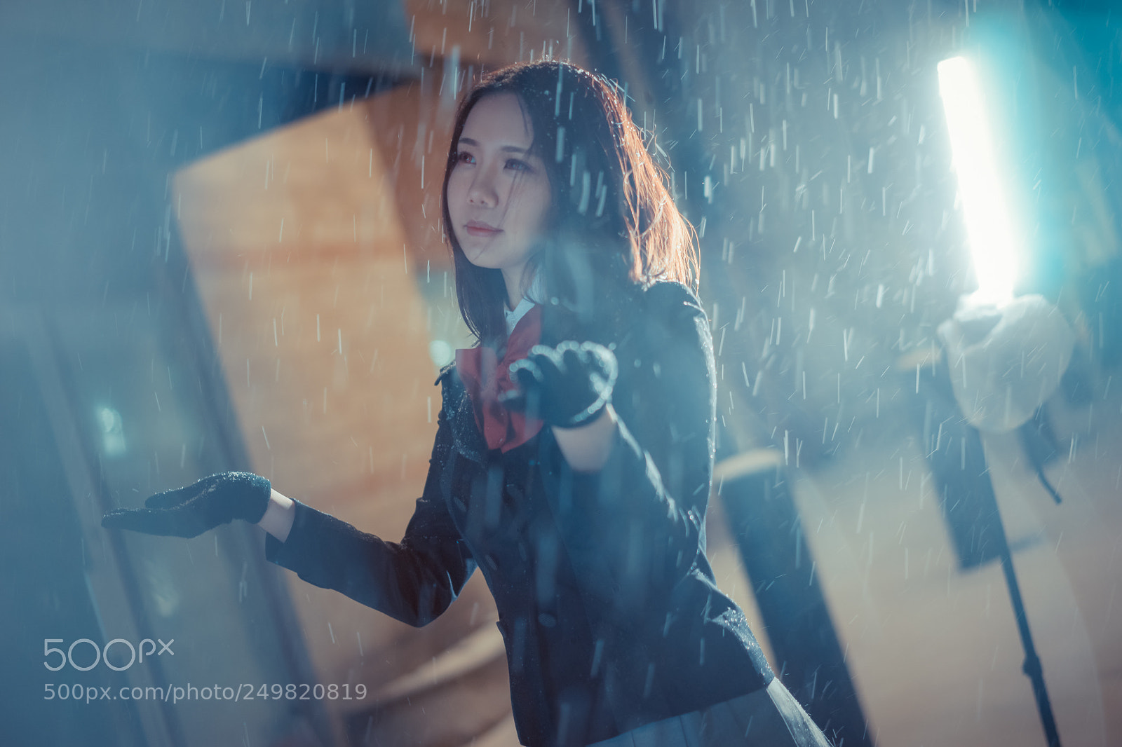 Sony a7 sample photo. Snowing photography