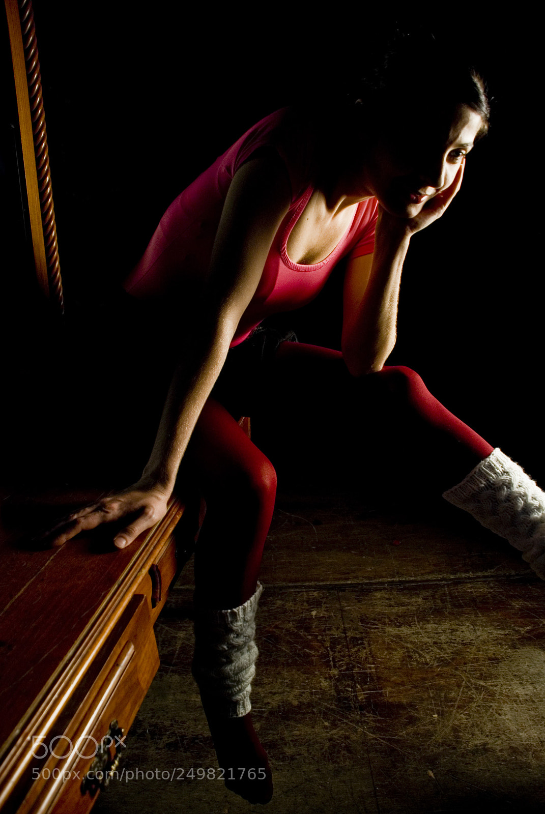 Nikon D80 sample photo. Tocado contrastado de bailarina photography