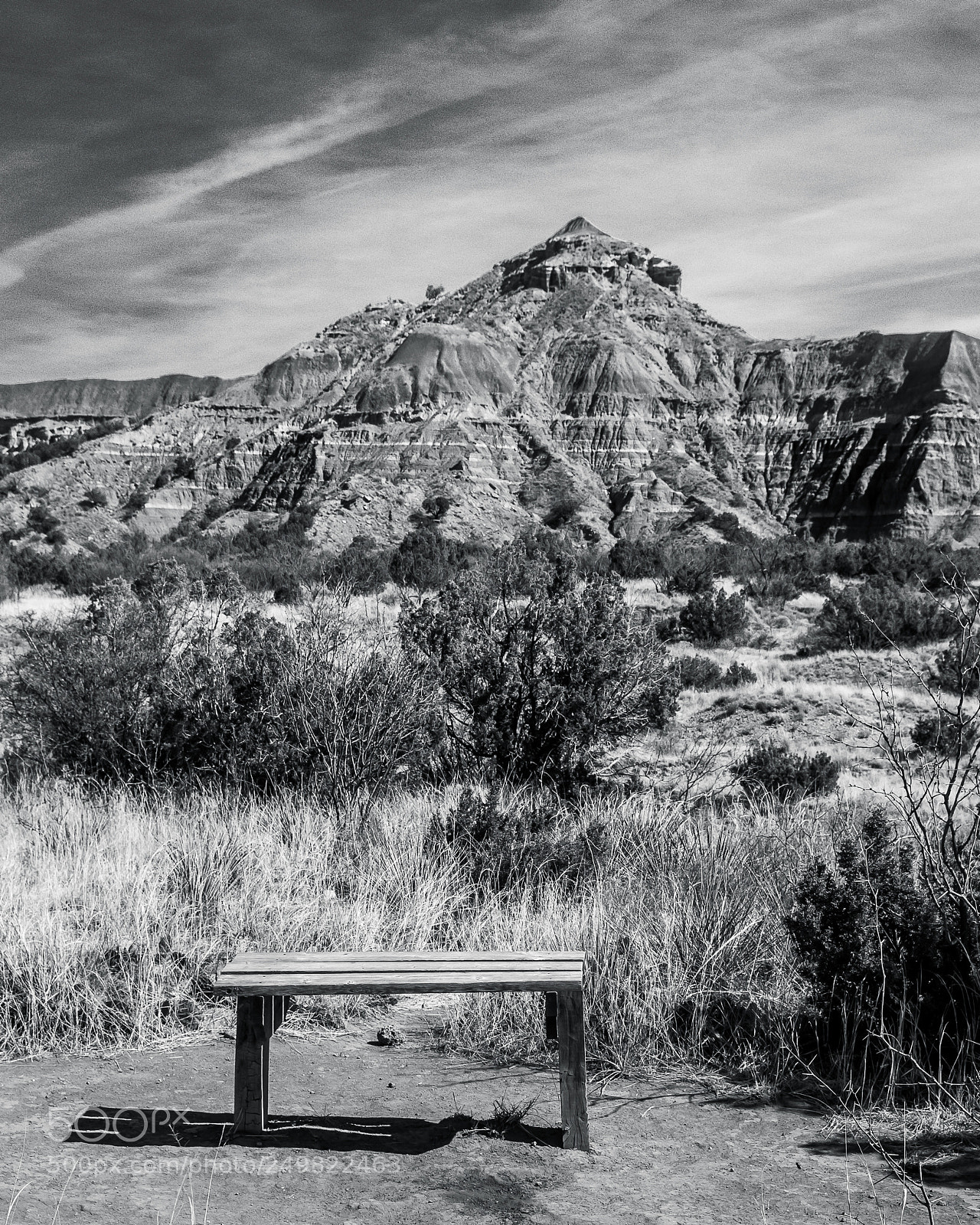 Pentax K-5 IIs sample photo. Bench with a view photography