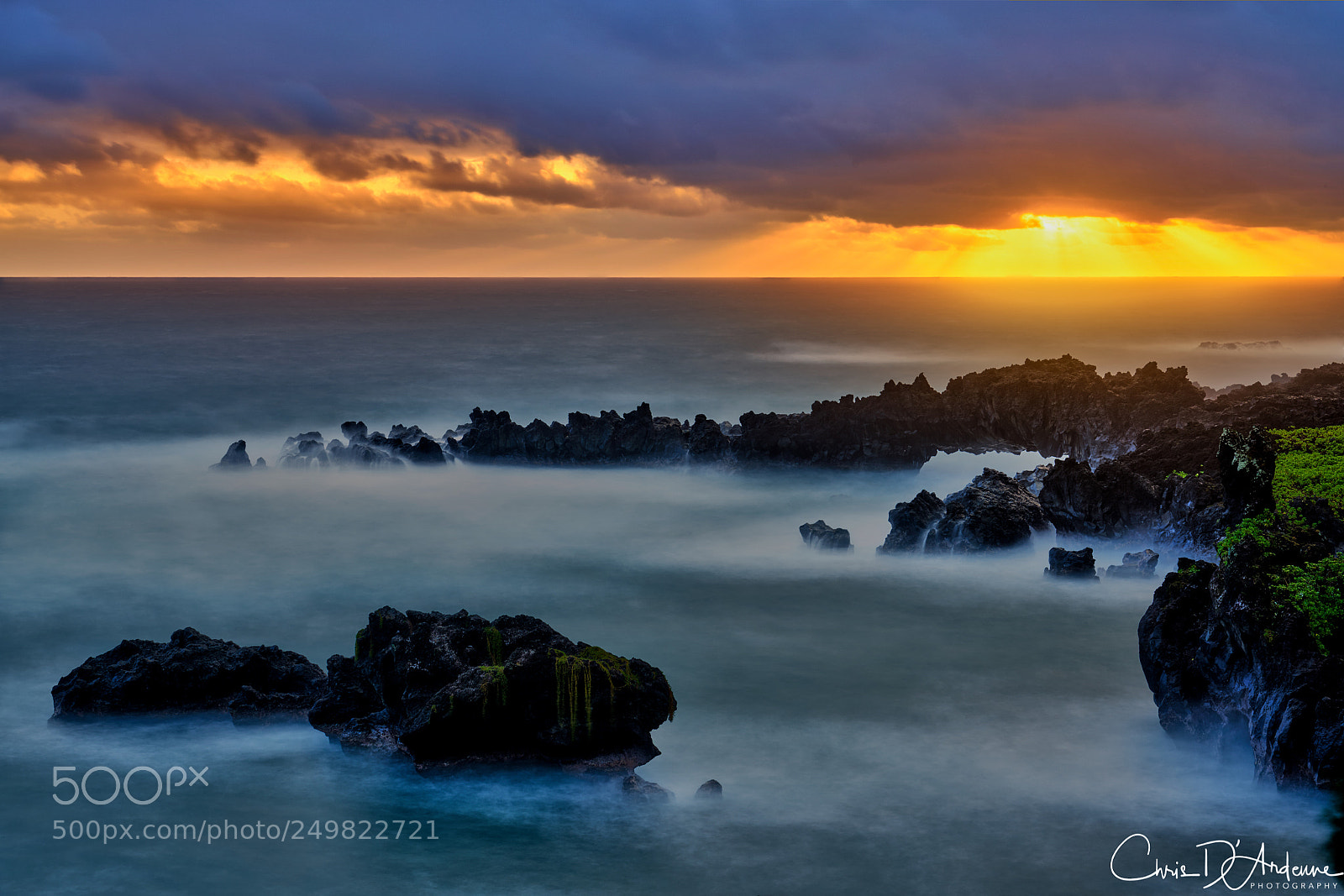 Sony a7R III sample photo. Waiʻanapanapa sunrise photography