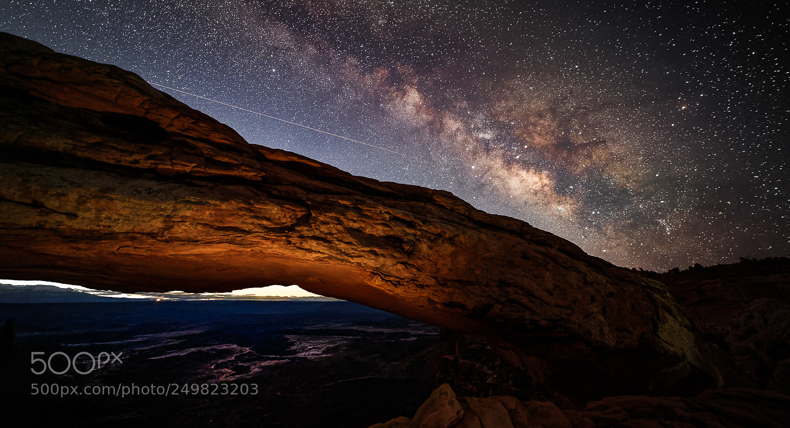Nikon D4 sample photo. Milky way rising above photography