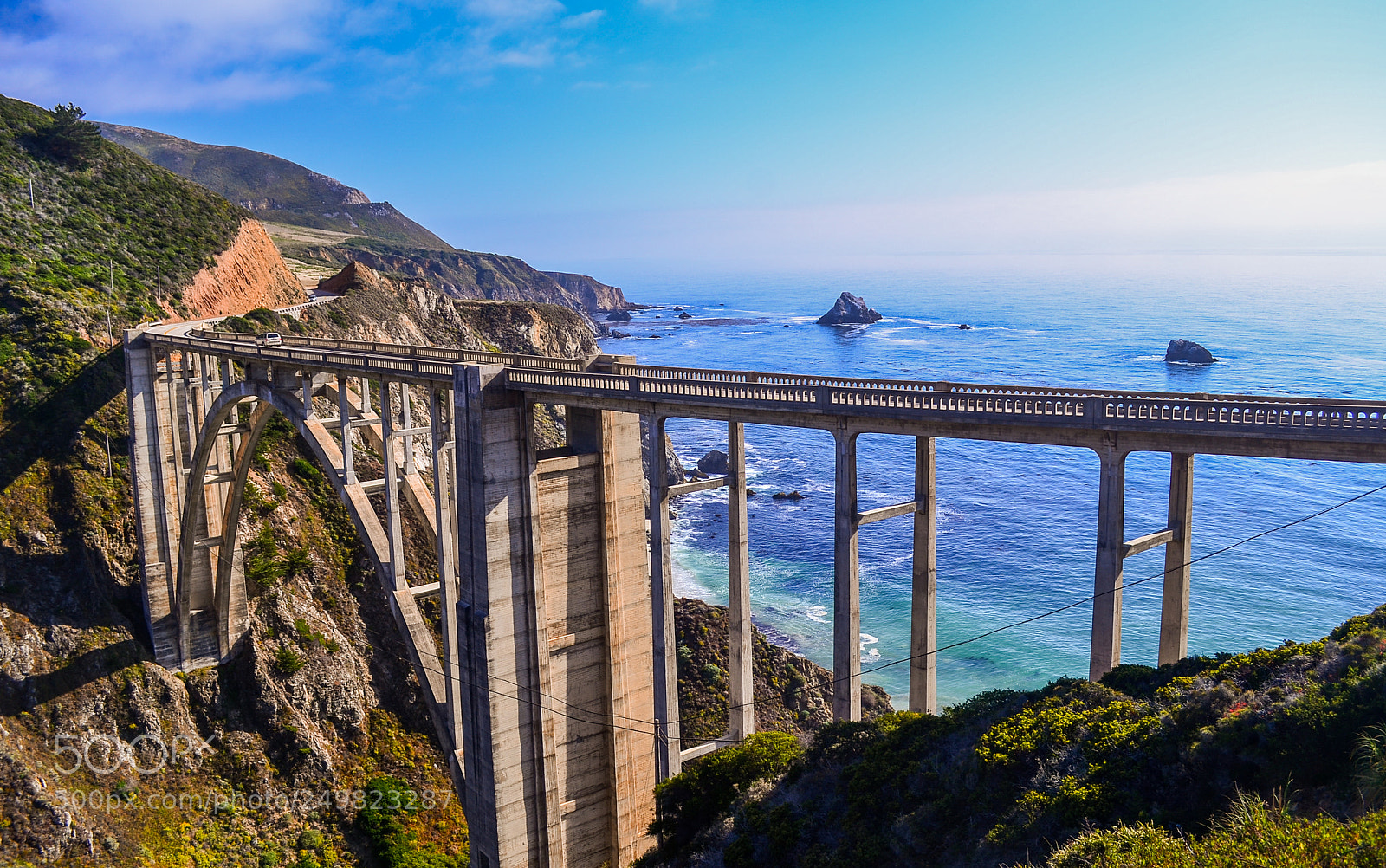 Nikon D5100 sample photo. Bixby bridge, california photography