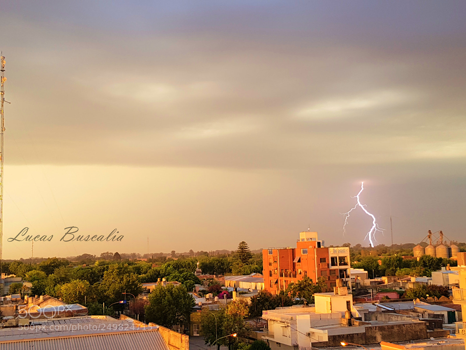 Samsung Galaxy S8+ sample photo. Tormenta sobre bragado photography