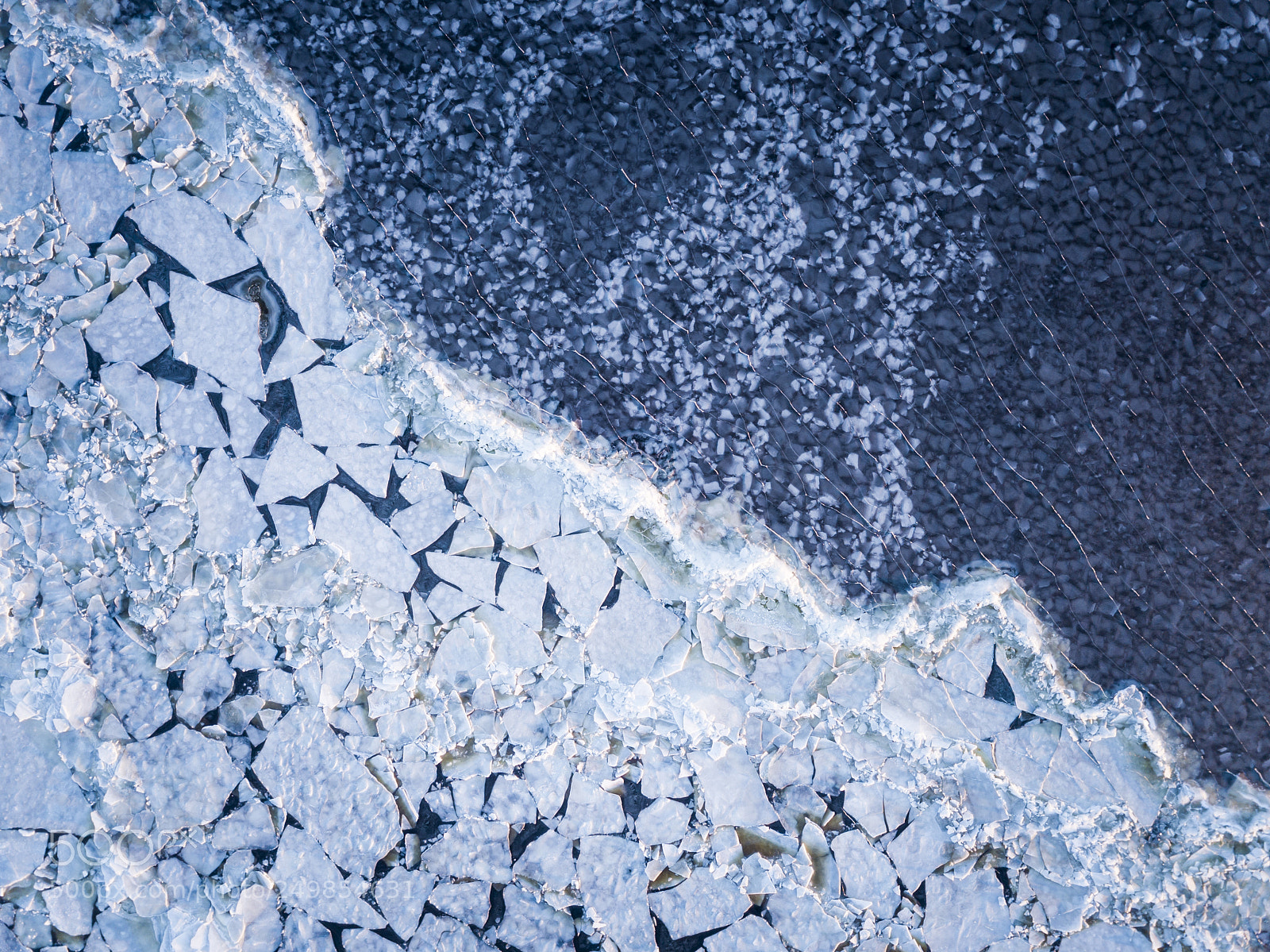 DJI FC220 sample photo. Winter seascape 2 photography
