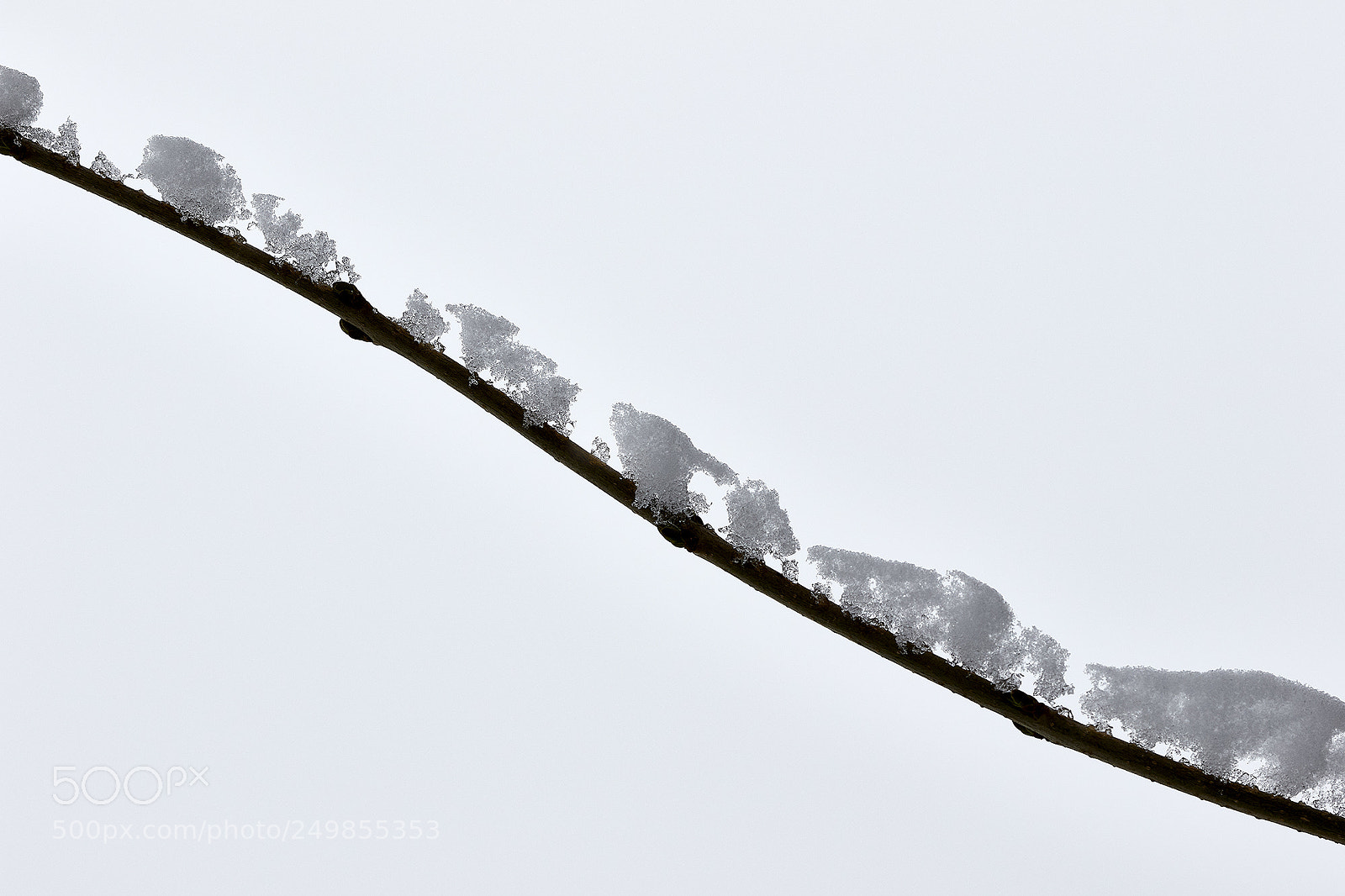 Canon EOS 7D Mark II sample photo. Snow trail photography