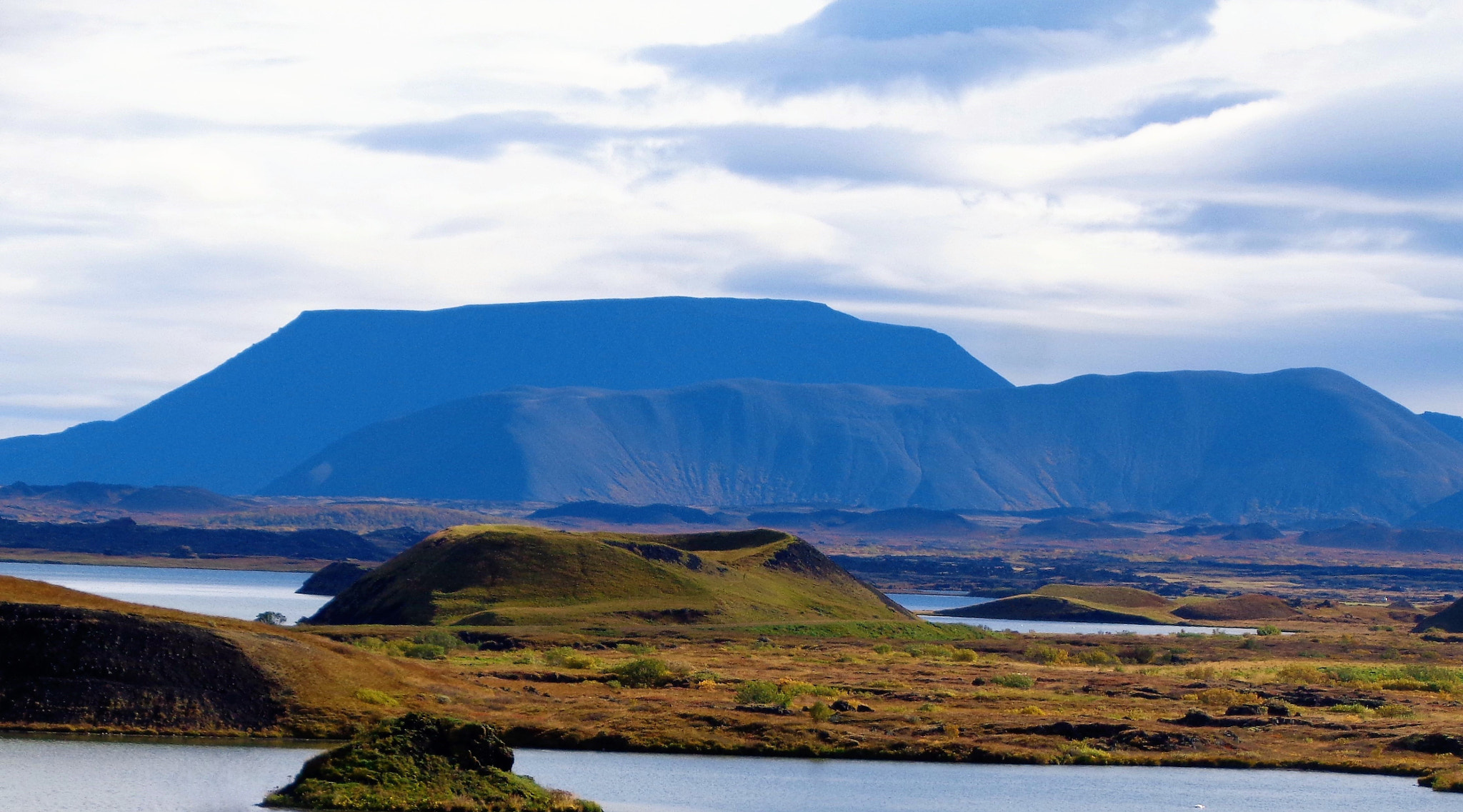 Sony Cyber-shot DSC-W830 sample photo. Otherworldly north iceland: lake mývatn area photography