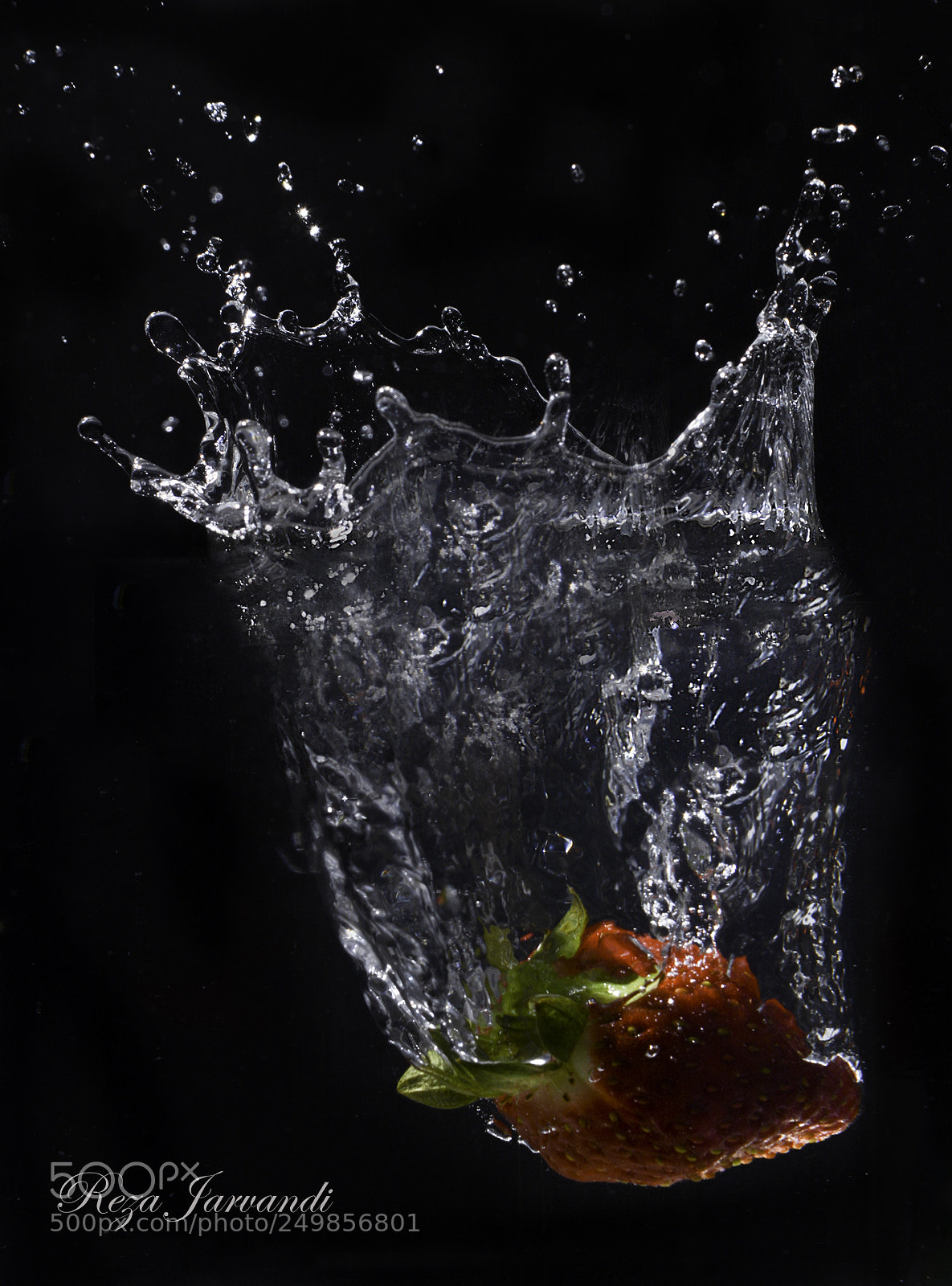Nikon D5200 sample photo. Strawberry photography