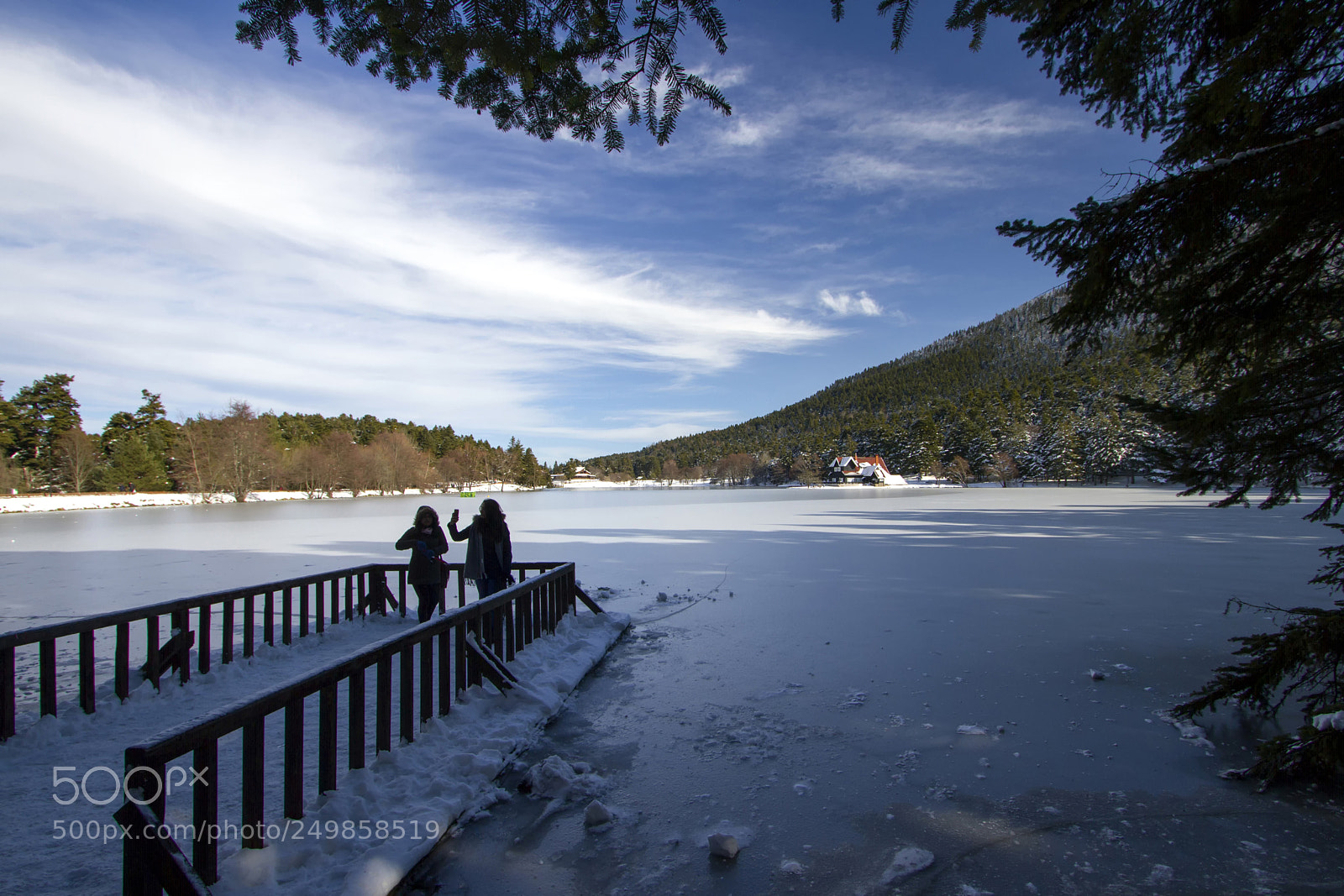 Canon EOS 7D sample photo. Winter in golcuk national photography