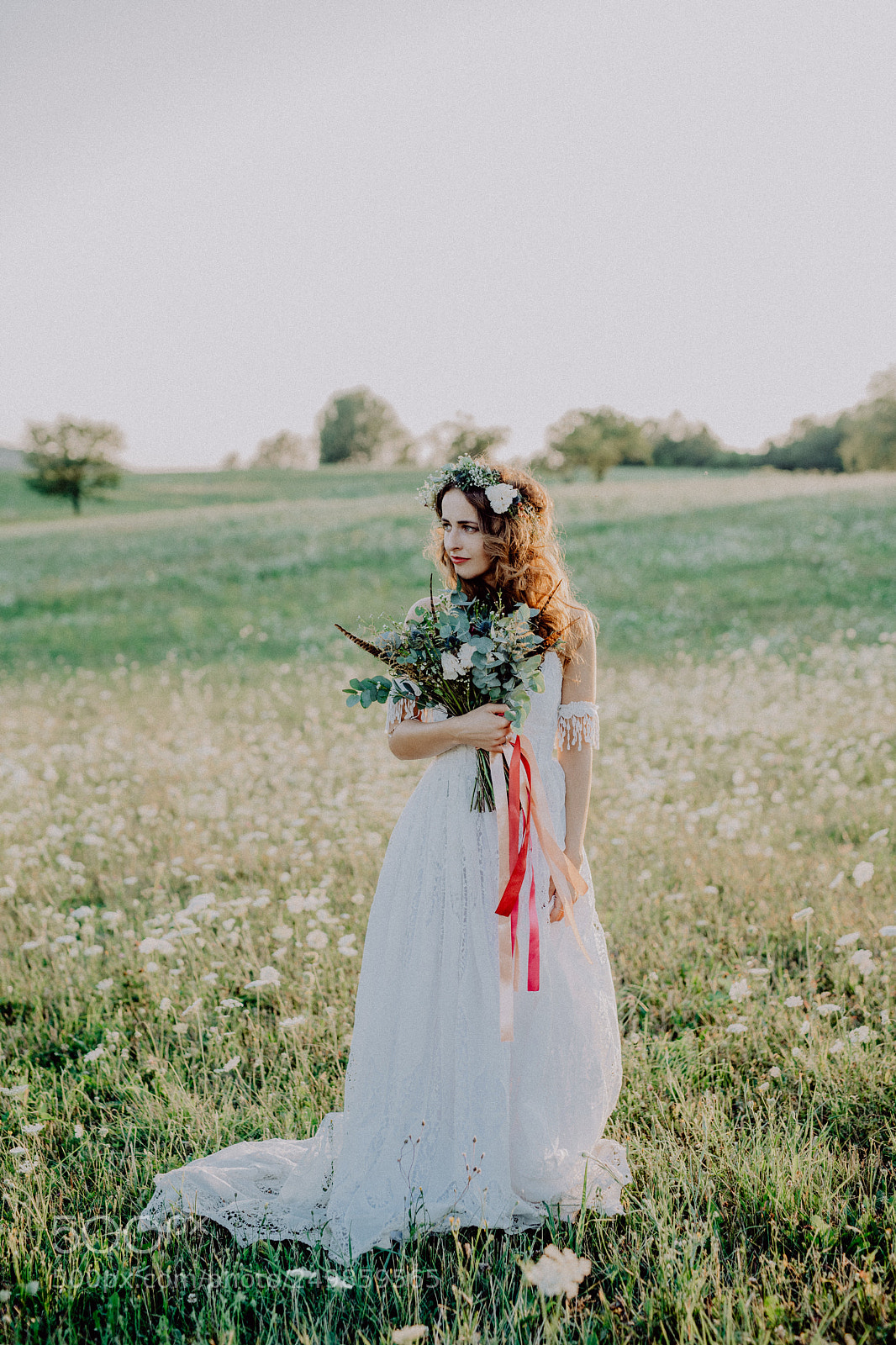 Nikon D5 sample photo. Beautiful young bride at photography