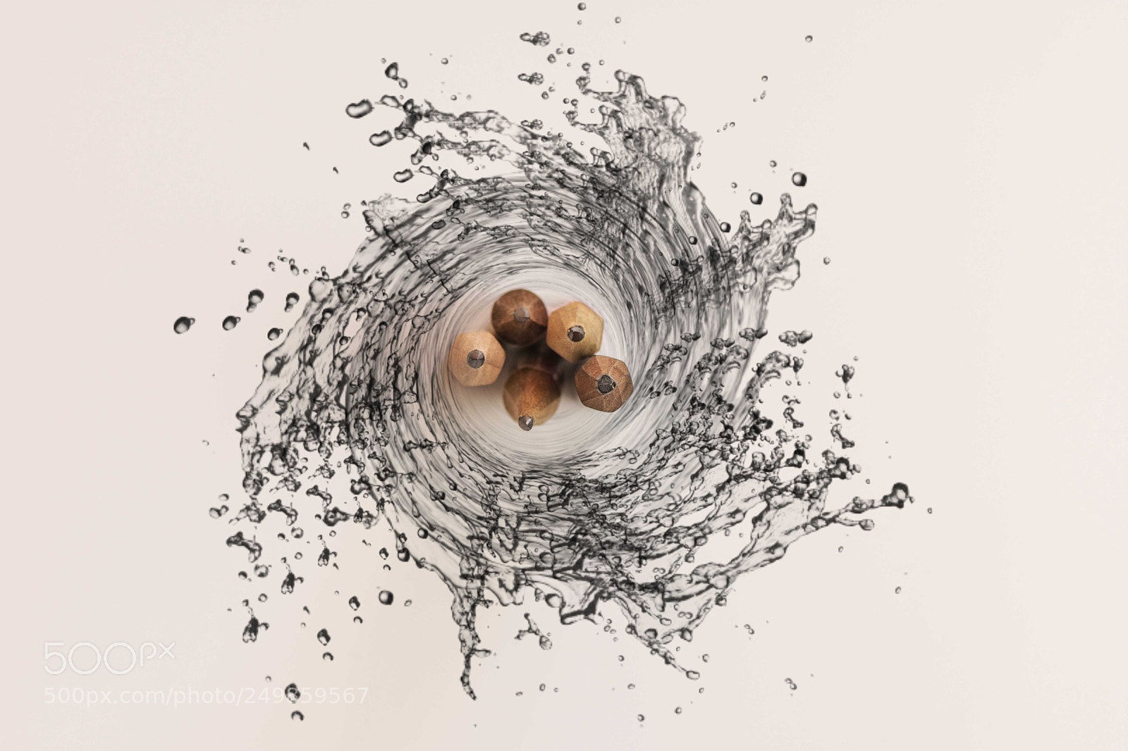Nikon D7200 sample photo. Whirlpool  pencil photography