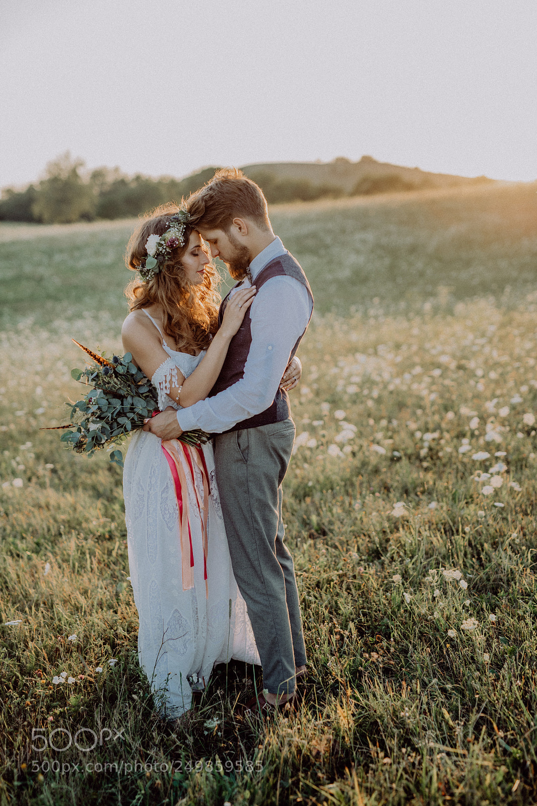 Nikon D5 sample photo. Beautiful bride and groom photography