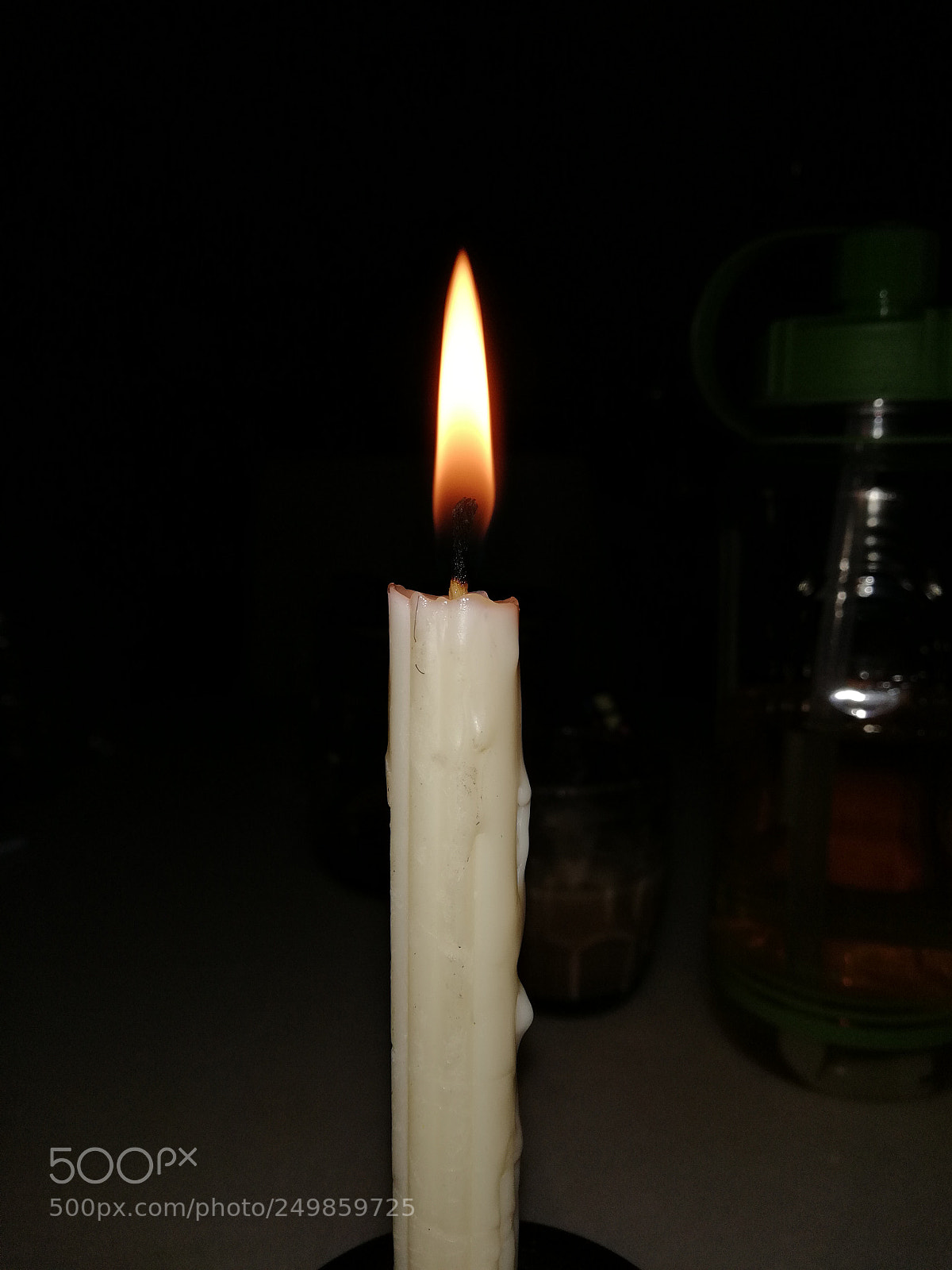 HUAWEI nova 2i sample photo. Candle photography