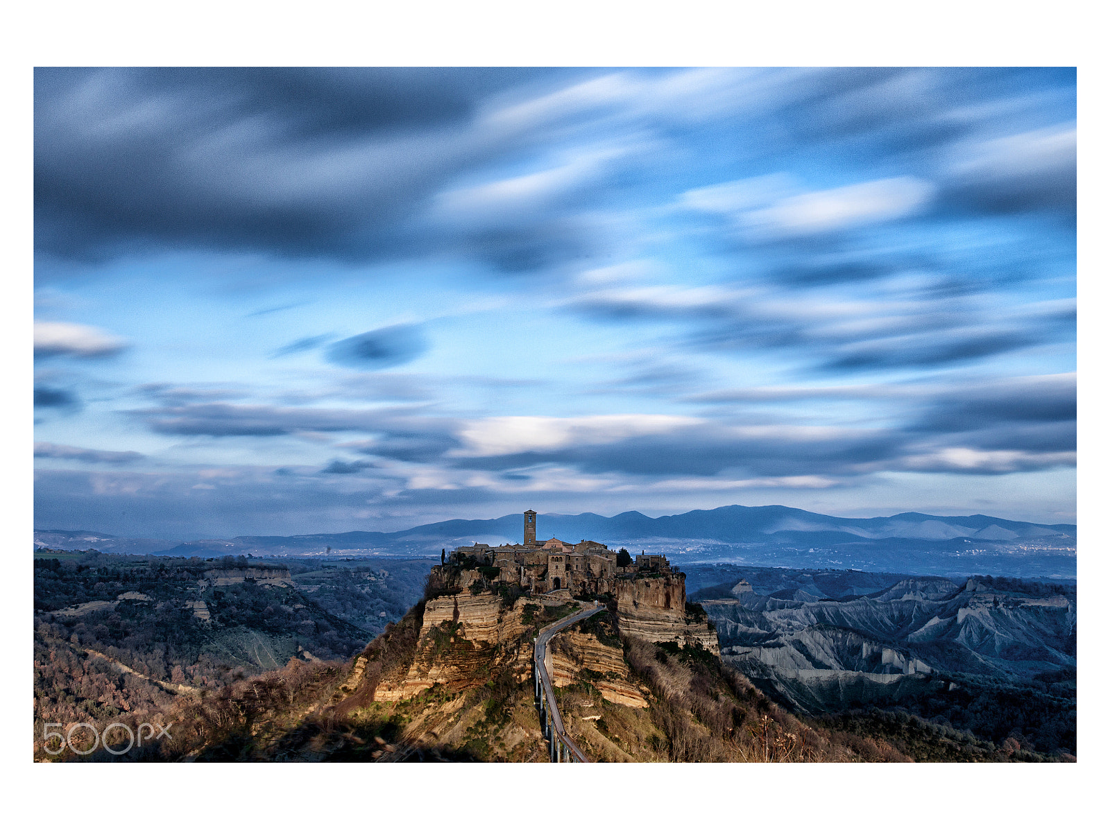 Nikon D800 sample photo. Civita di bagnoregio photography