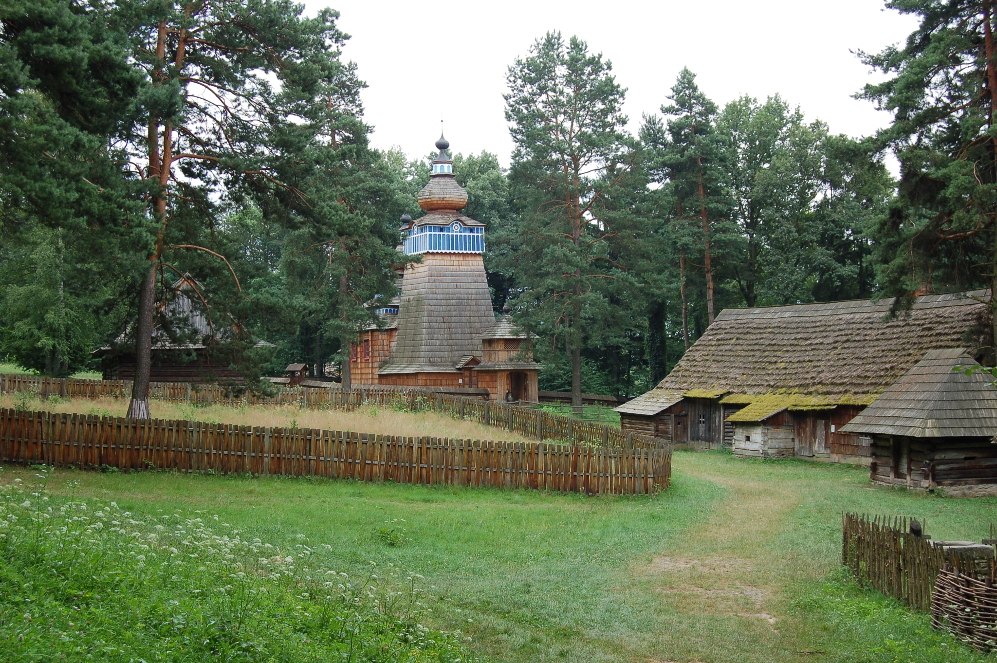 Nikon D50 sample photo. Rural architecture museum photography