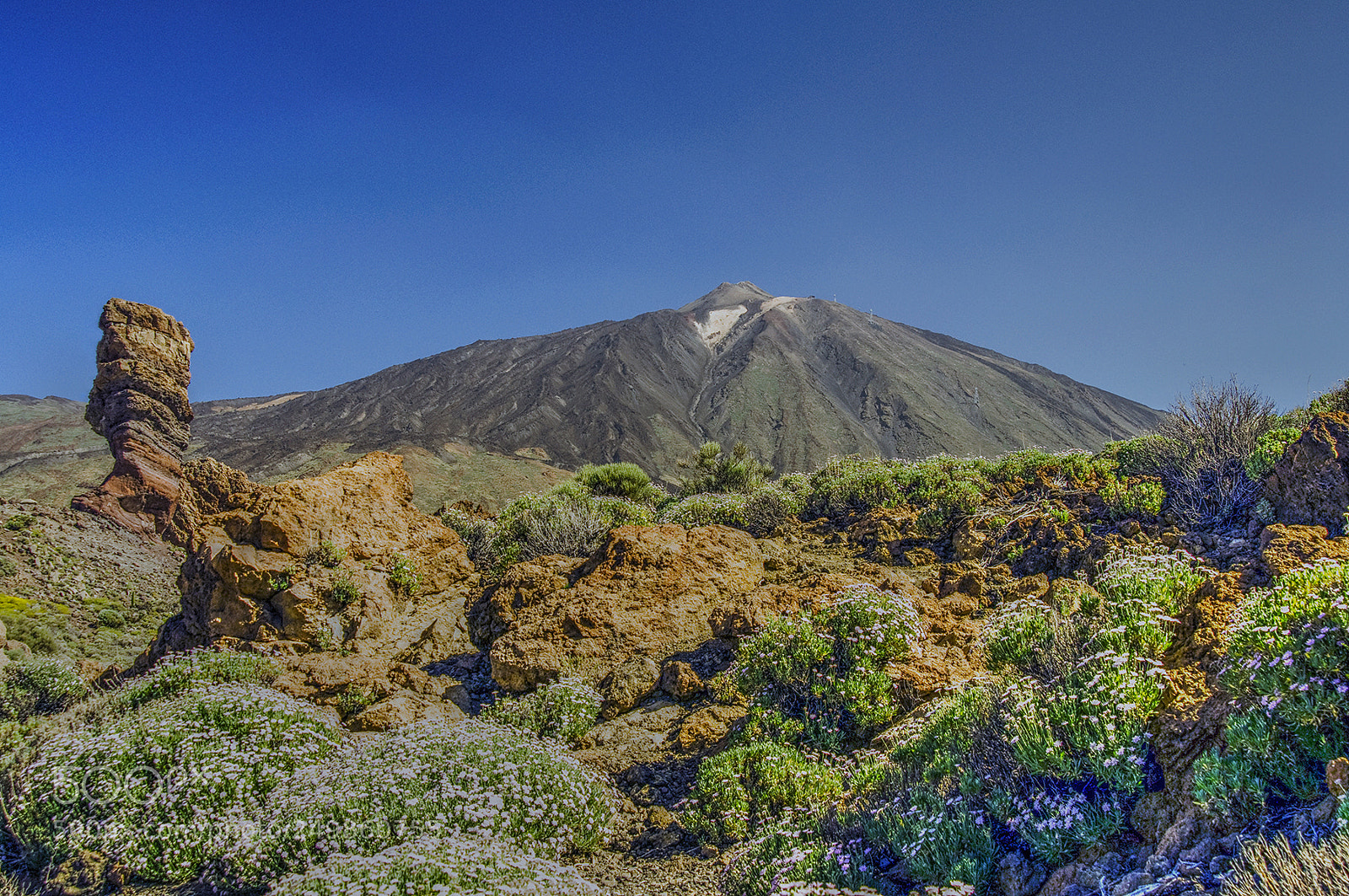 Nikon D300 sample photo. Volcano teide photography