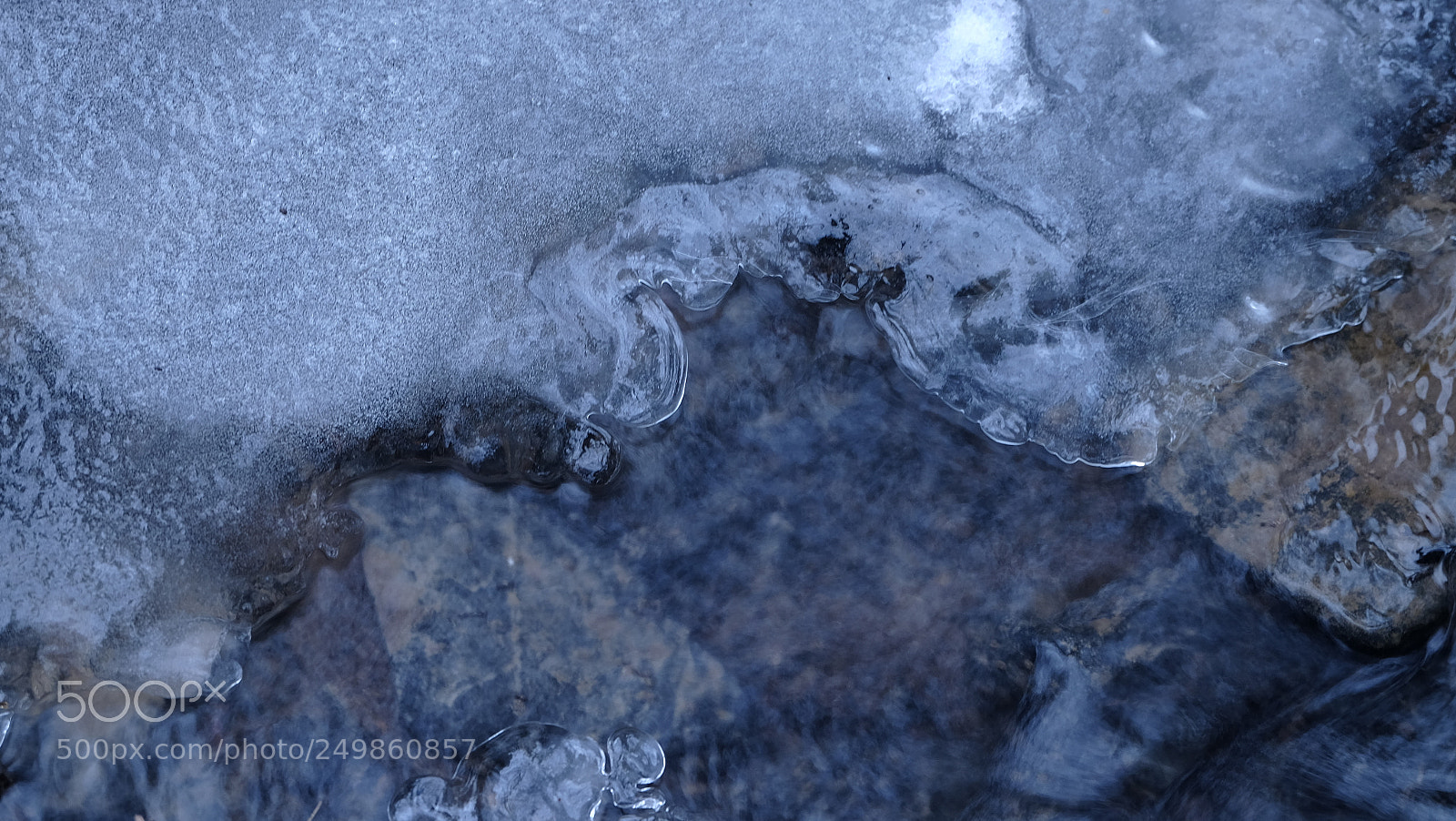 Fujifilm X-T10 sample photo. Water and ice iii photography
