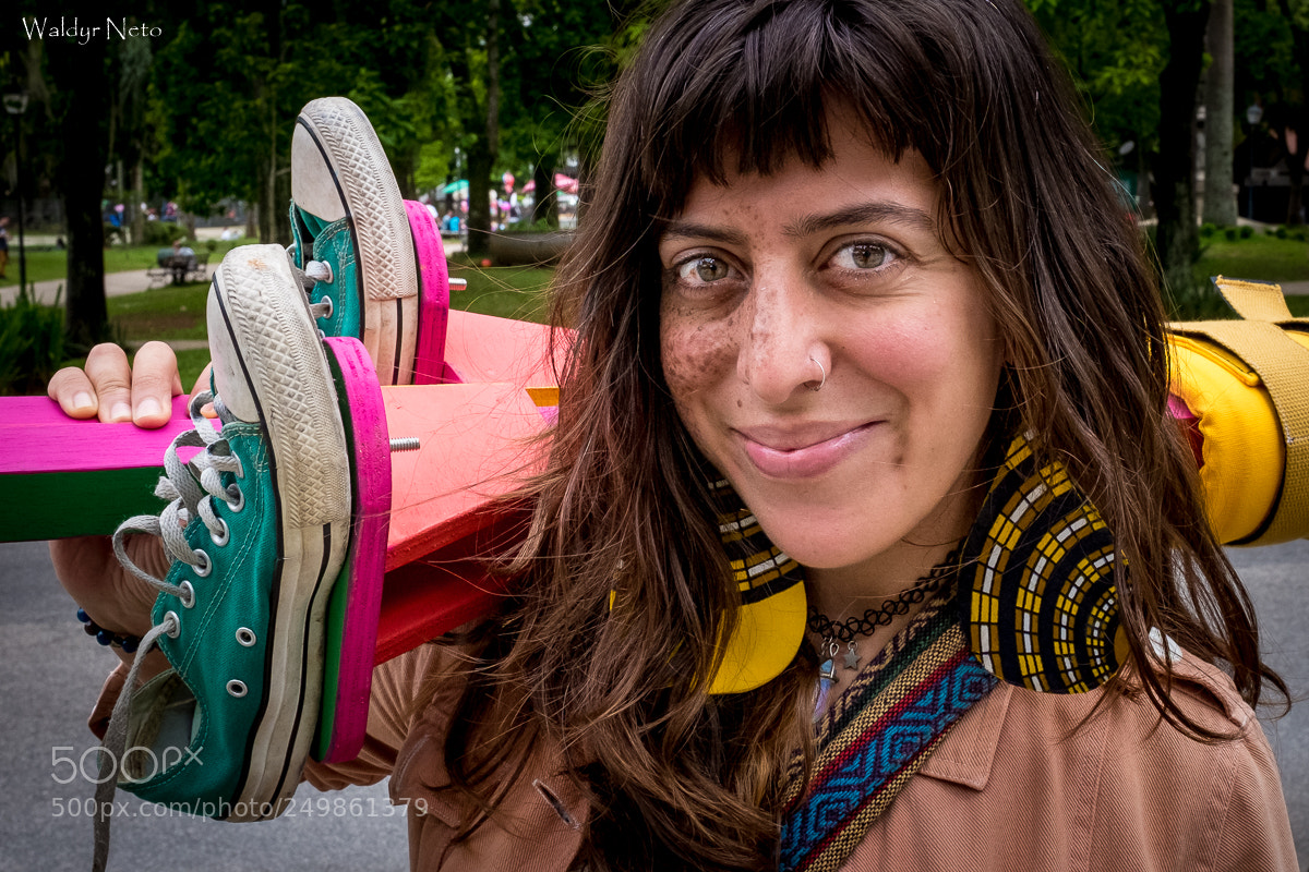 Fujifilm X100S sample photo. Retrato de rua photography