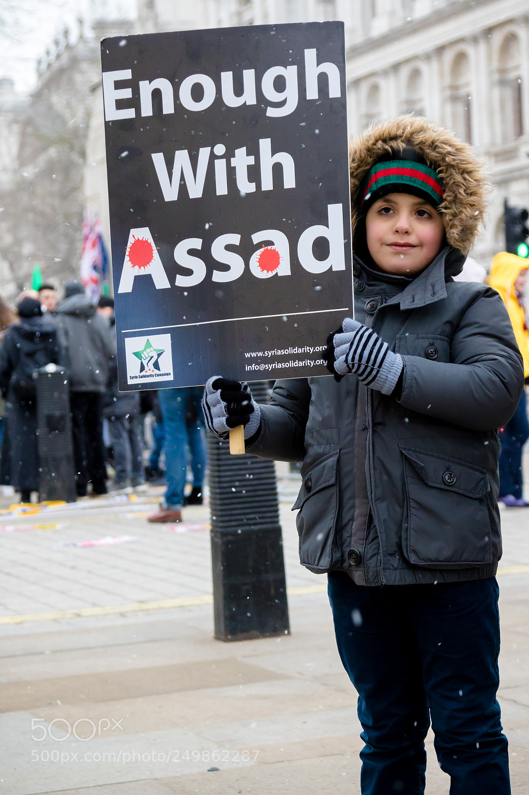 Canon EOS 7D Mark II sample photo. Anti syrian president assad photography