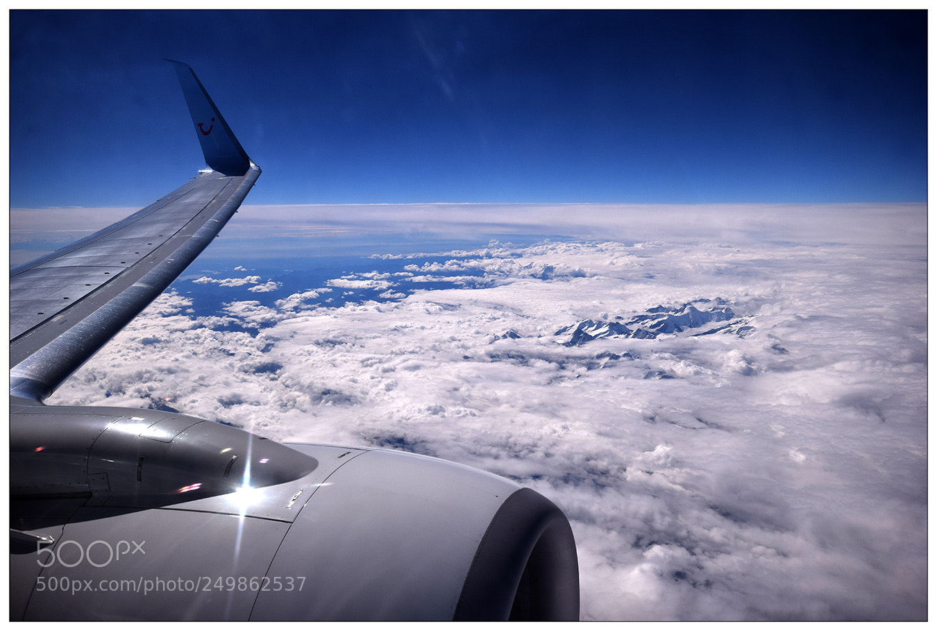 Nikon D5300 sample photo. Over the alps photography