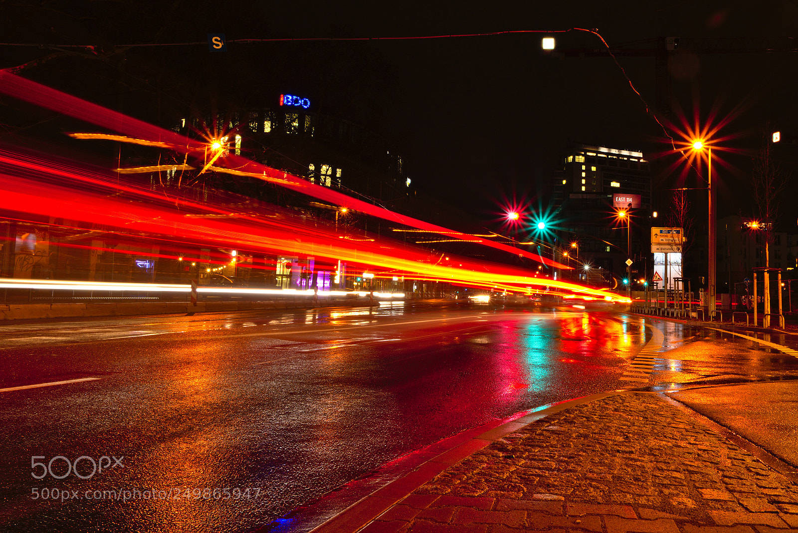 Nikon D5600 sample photo. Light trails photography