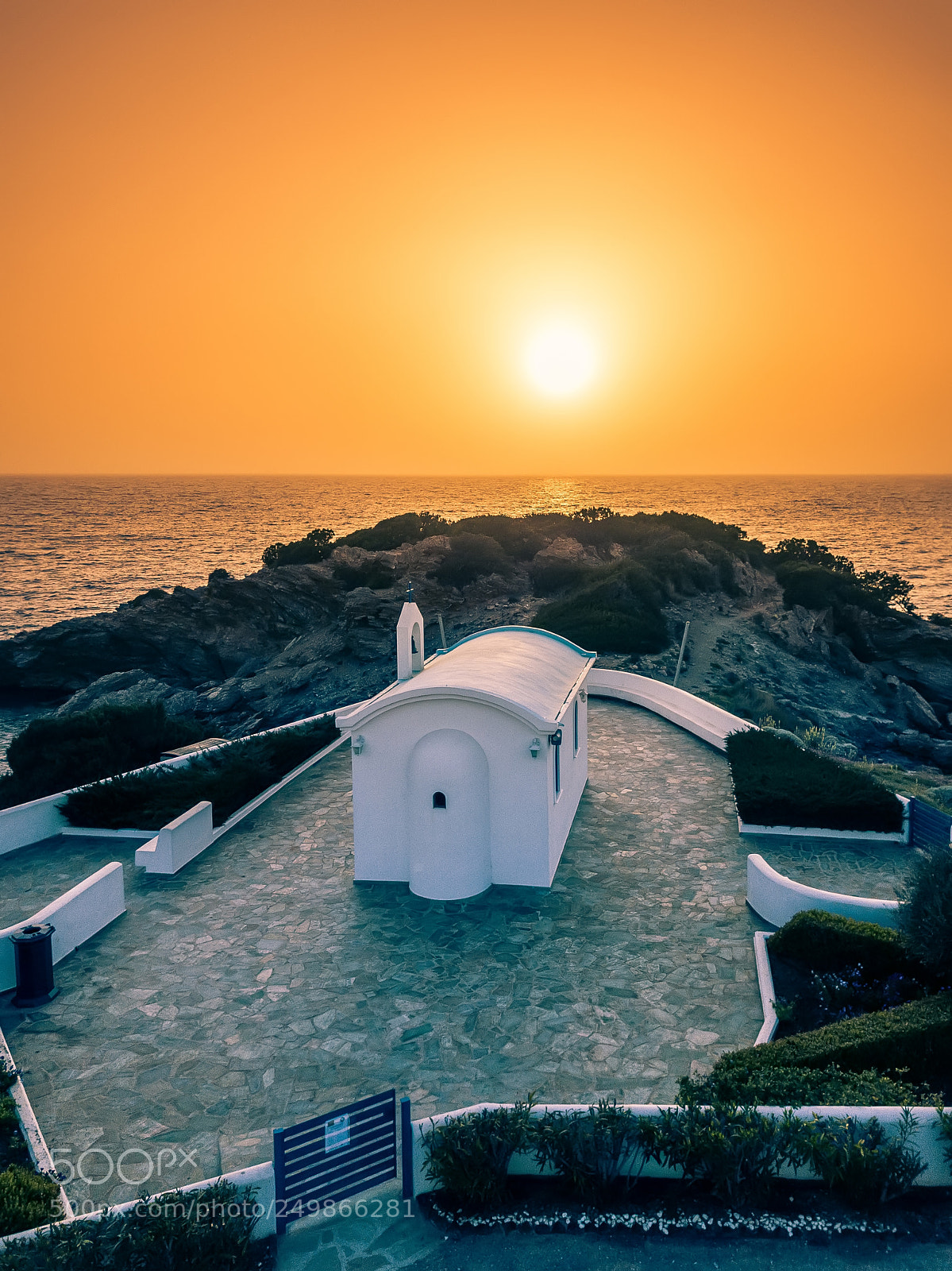 DJI FC220 sample photo. Chapel photography