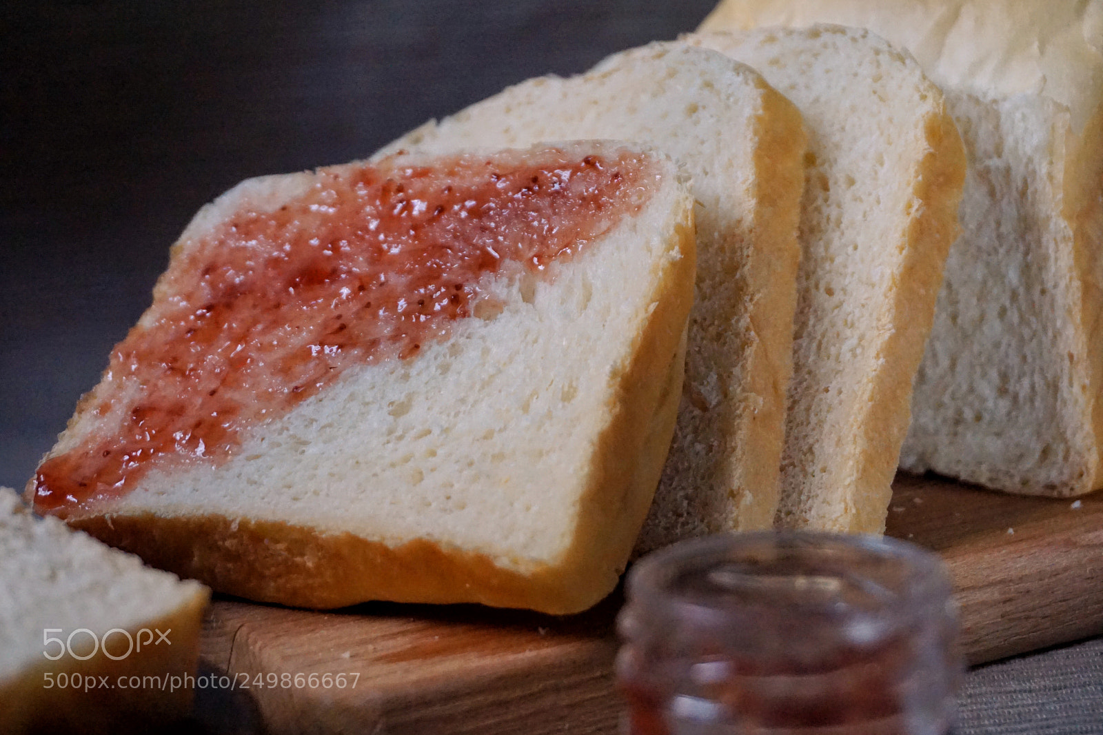 Sony a6000 sample photo. Toast and jam photography