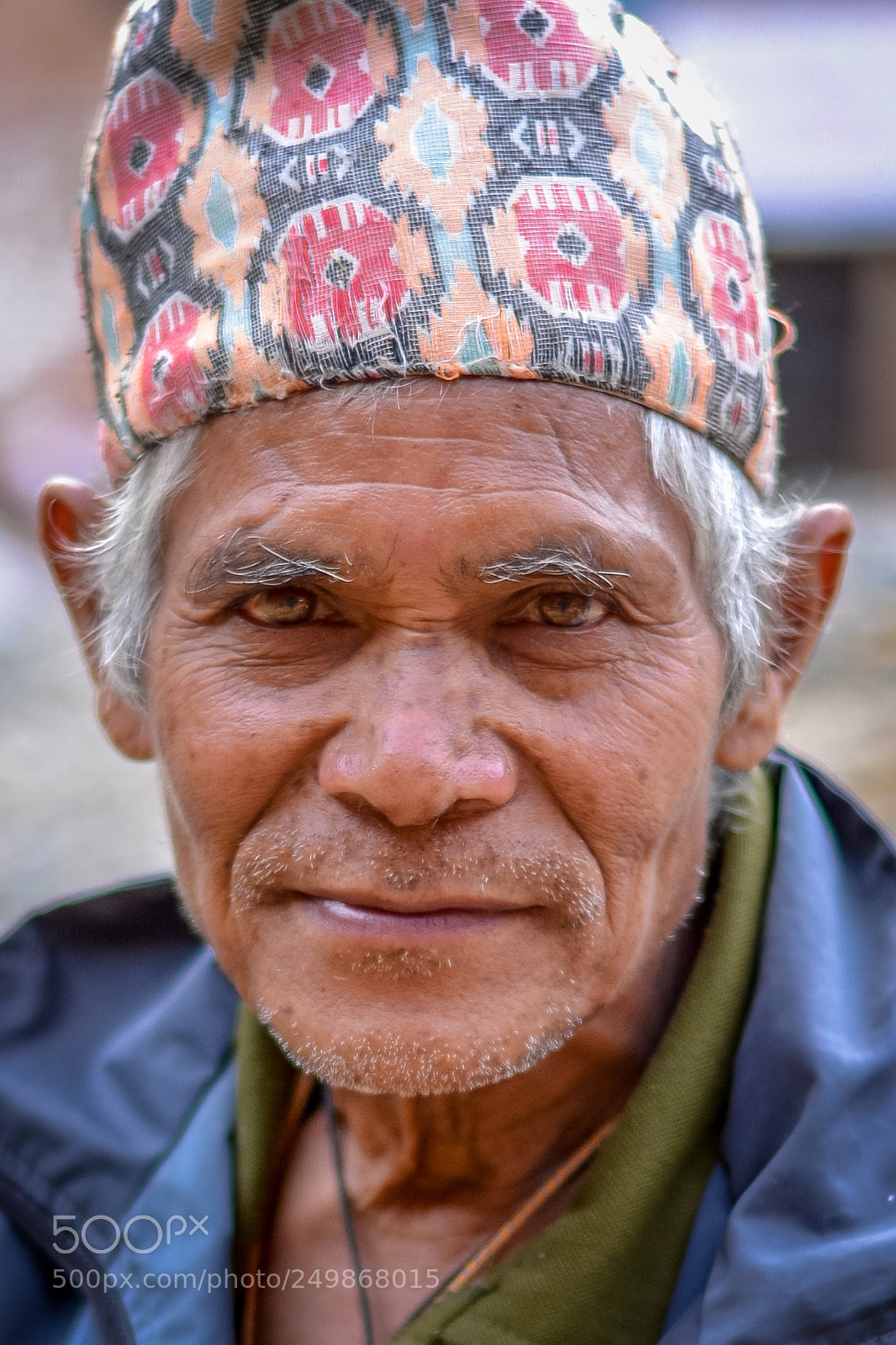 Nikon D3100 sample photo. Face of nepal photography