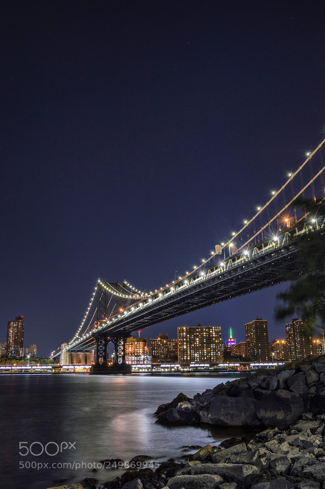 Nikon D3200 sample photo. Manhattan bridge photography