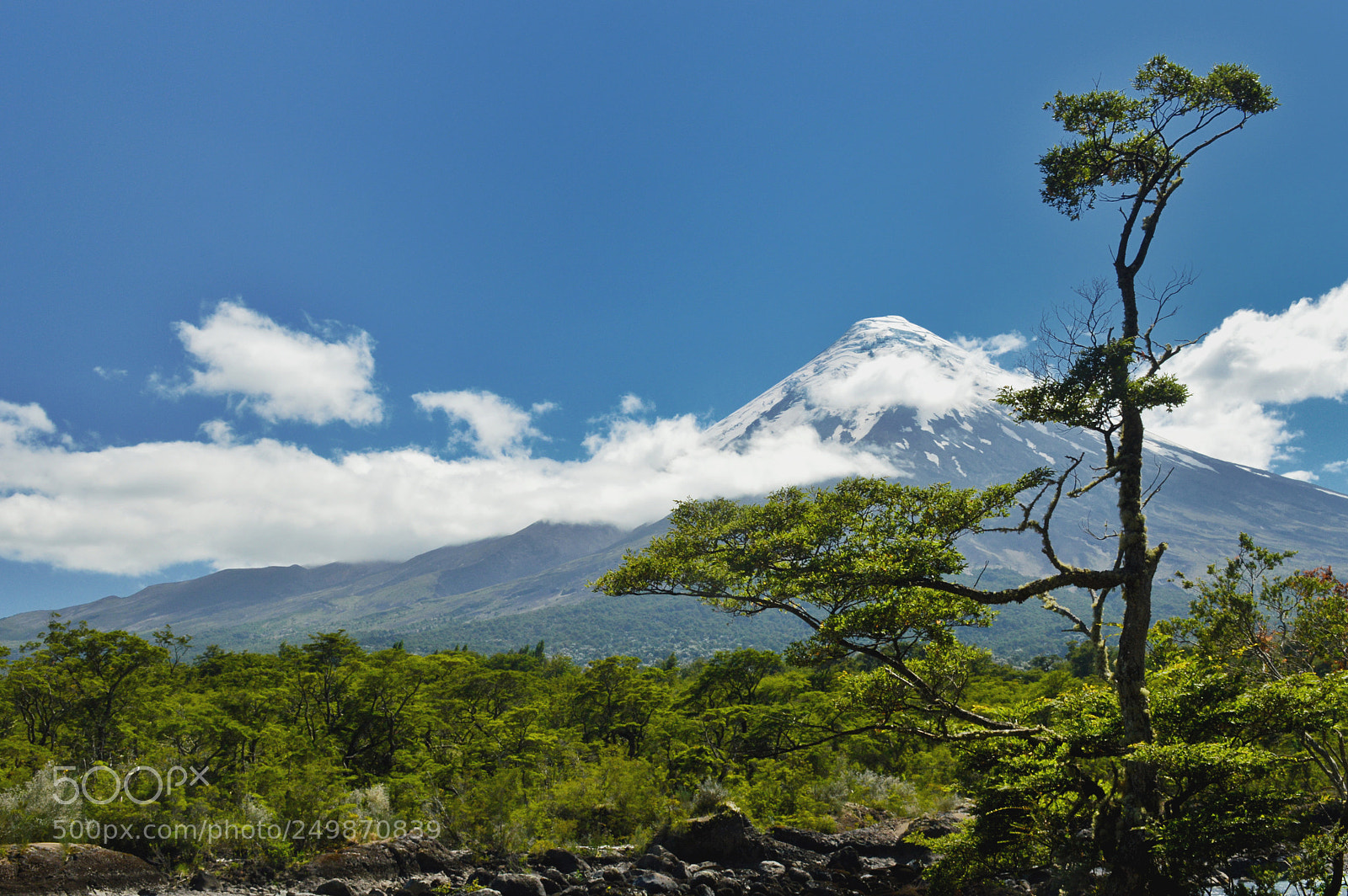 Nikon D3200 sample photo. Volcán osorno photography