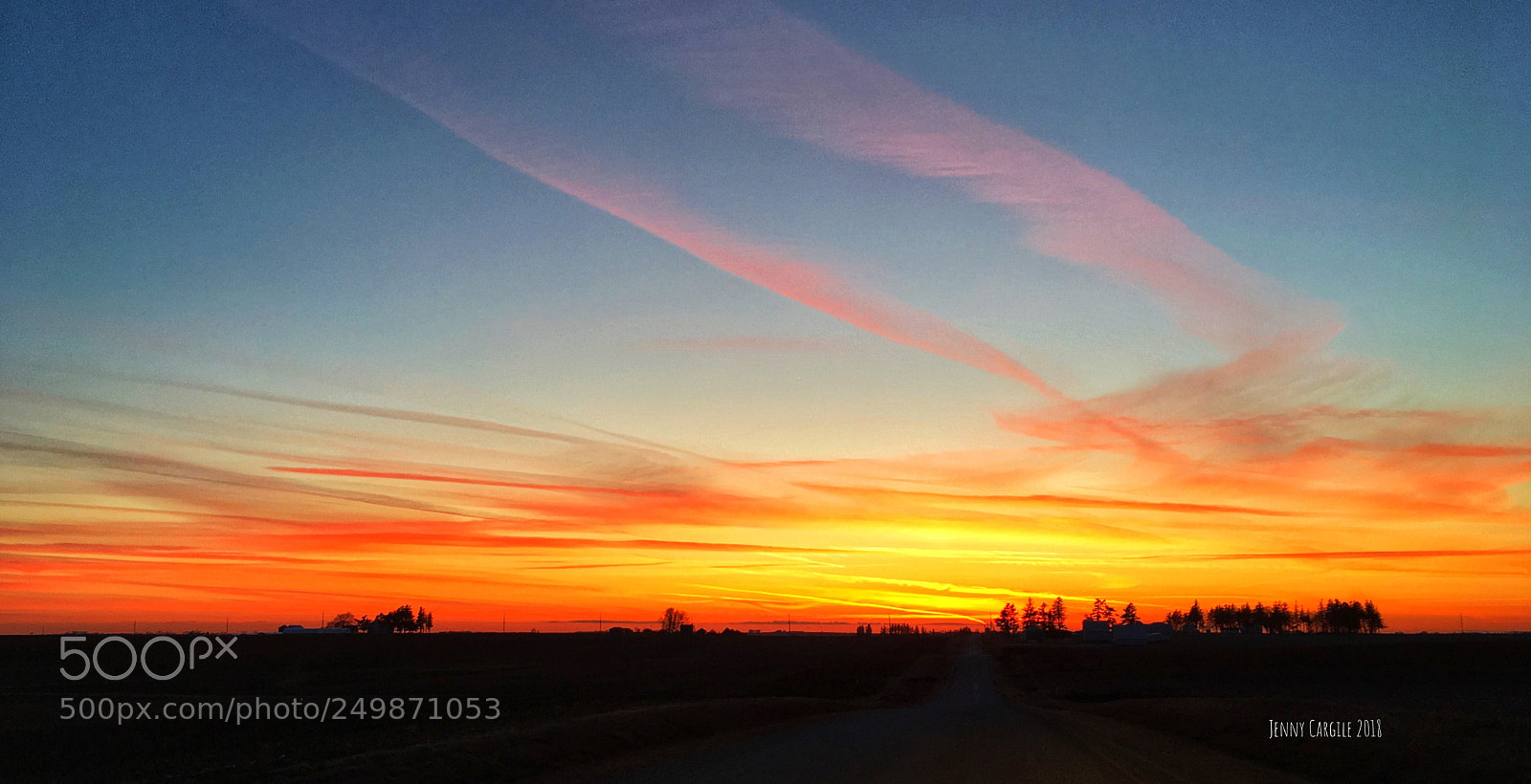 Apple iPhone 6s Plus sample photo. Vibrant orange sunset photography