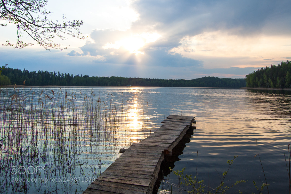 Nikon D40 sample photo. Blue lakes belarus photography