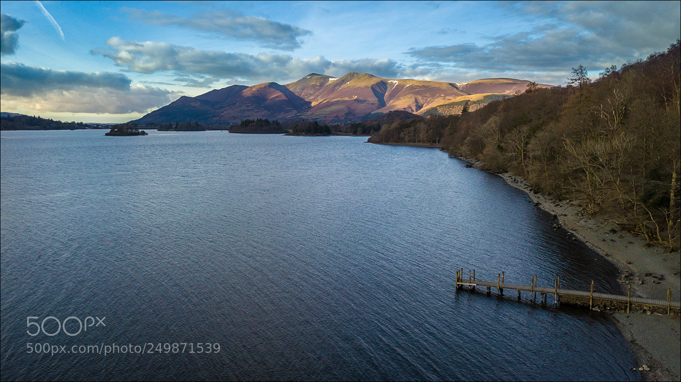 DJI FC220 sample photo. Derwent water photography