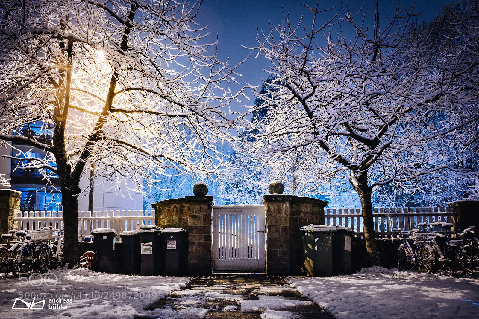 Sony a7R II sample photo. Freiburg winter entrance photography