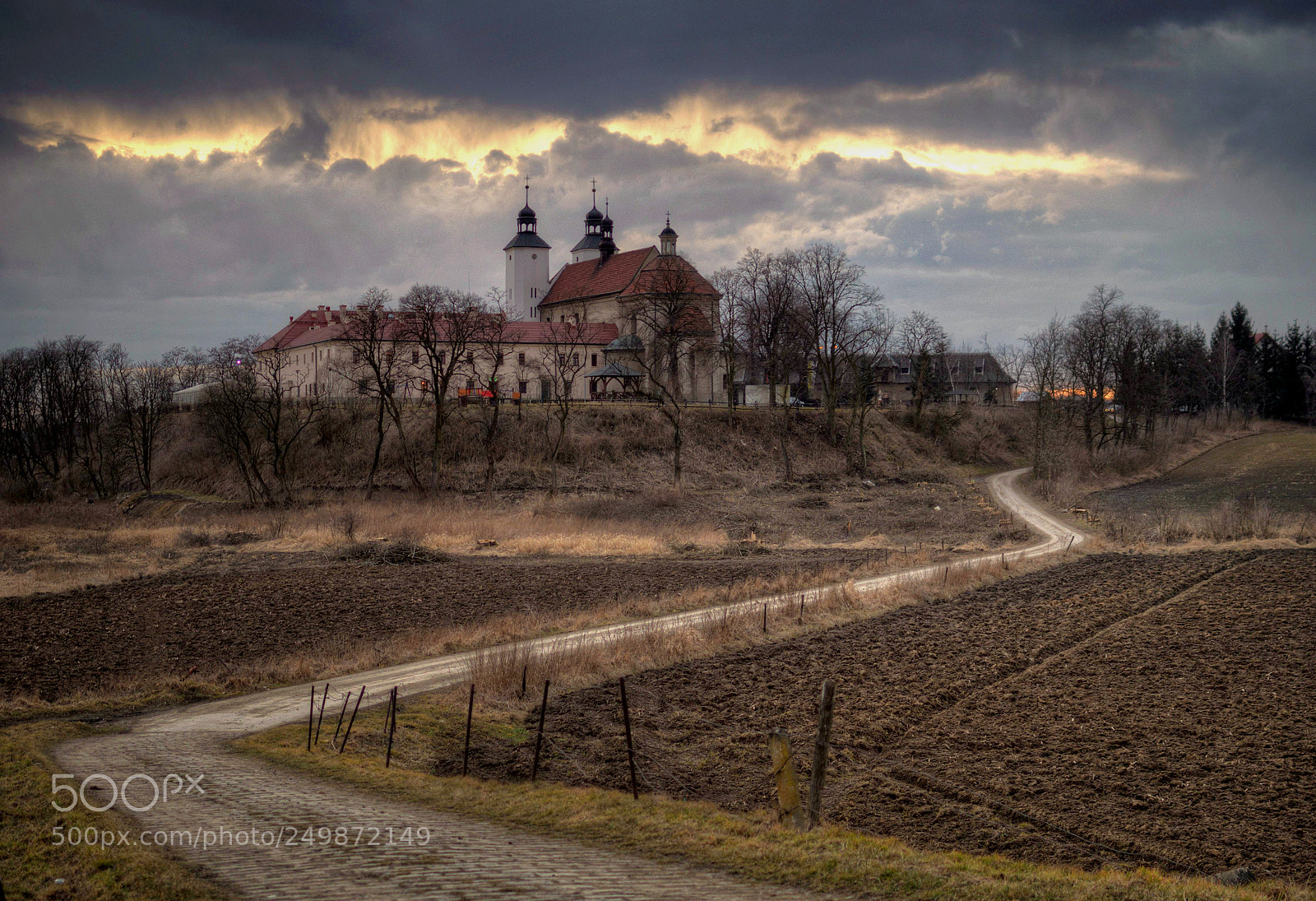 Pentax K-30 sample photo. Path to monastery color photography