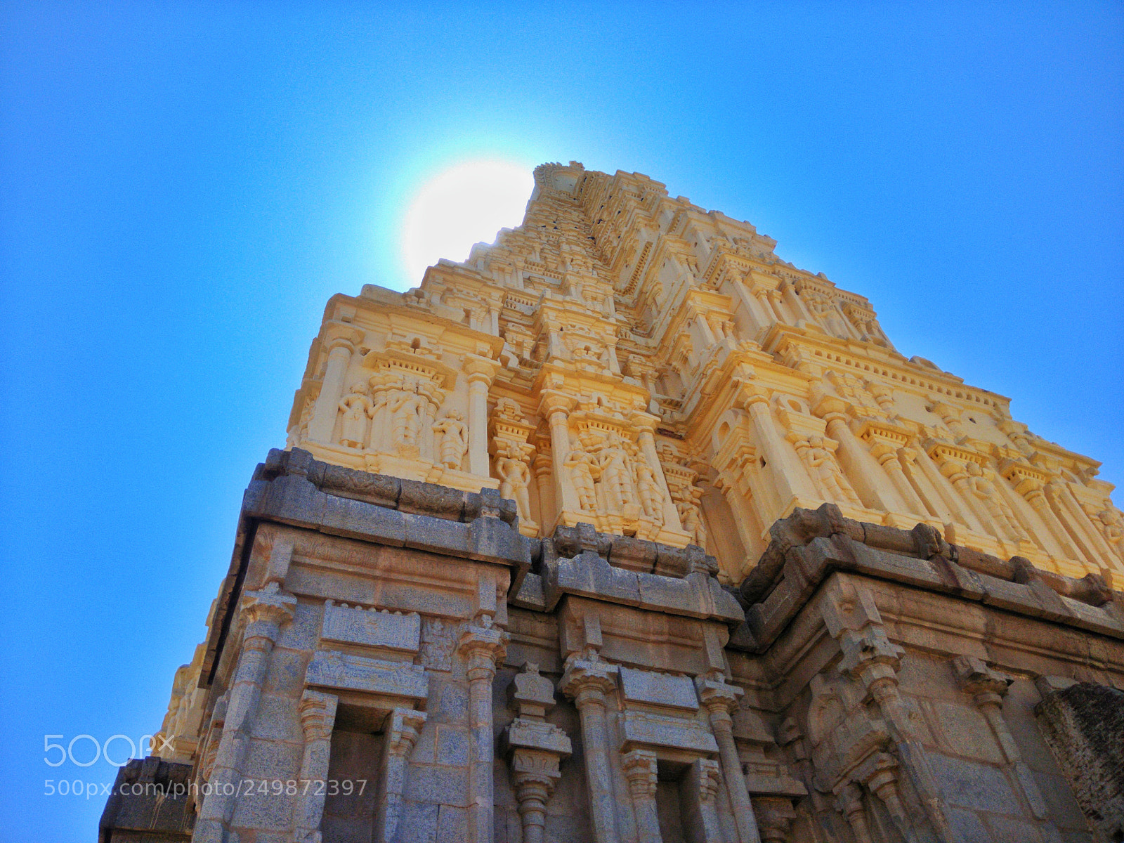 Xiaomi Redmi Note 4 sample photo. The temple of hampi photography