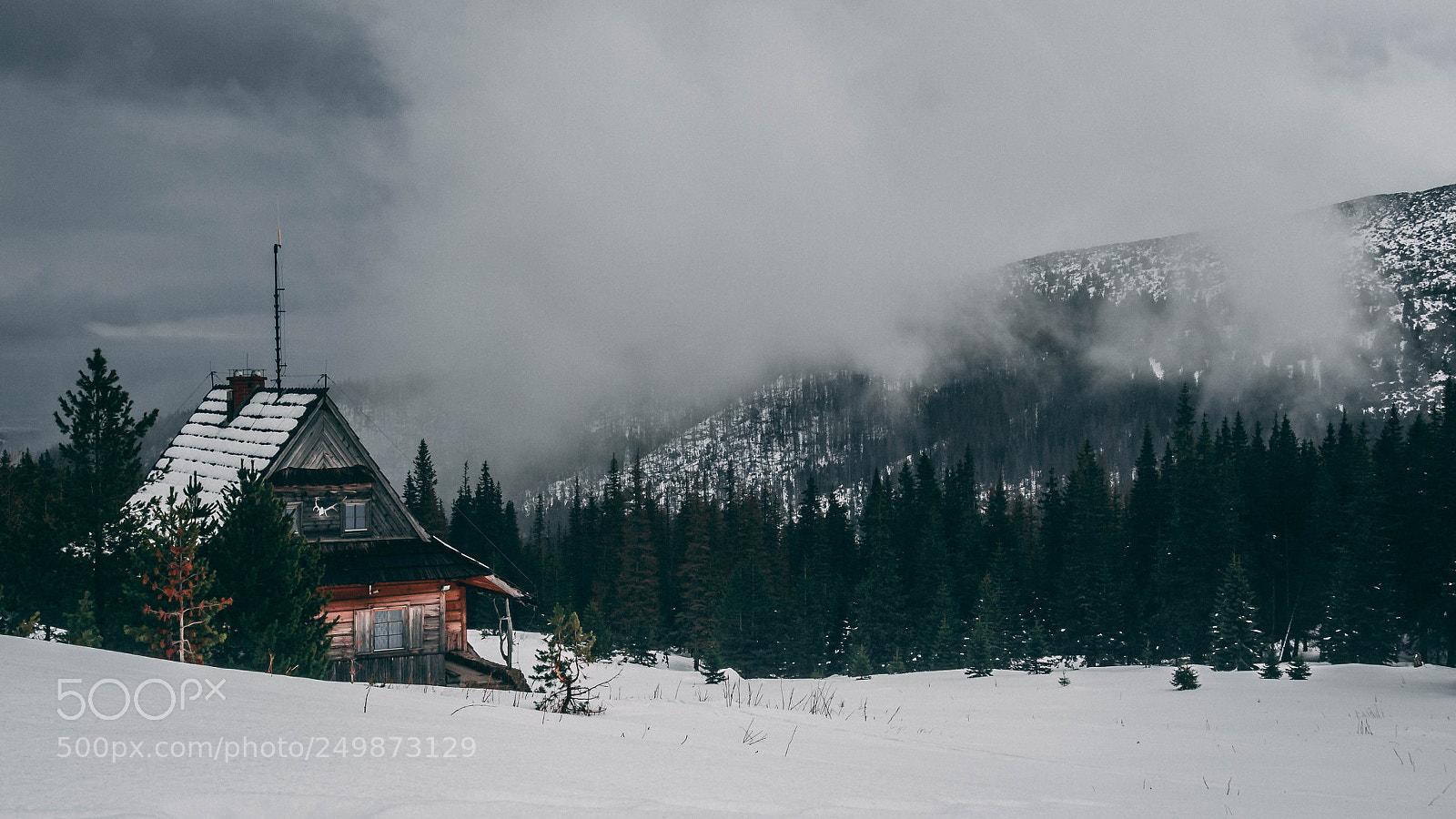 Olympus OM-D E-M10 II sample photo. Winter in tatra mountains photography