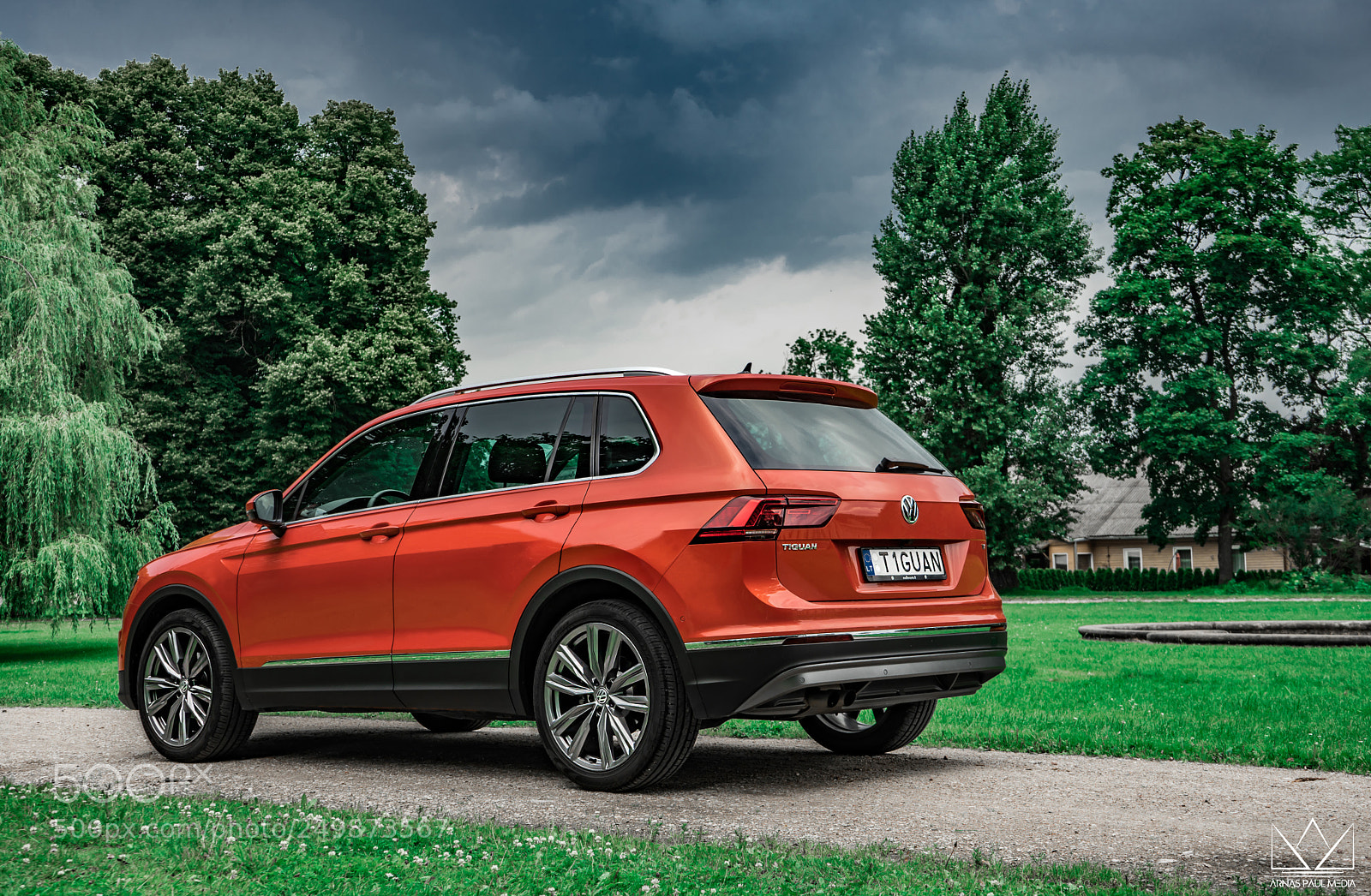 Sony a7 II sample photo. Volkswagen tiguan photography