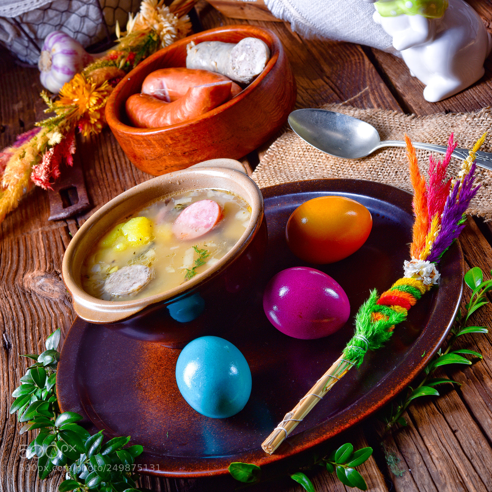 Nikon D810 sample photo. Easter decoration with polish photography