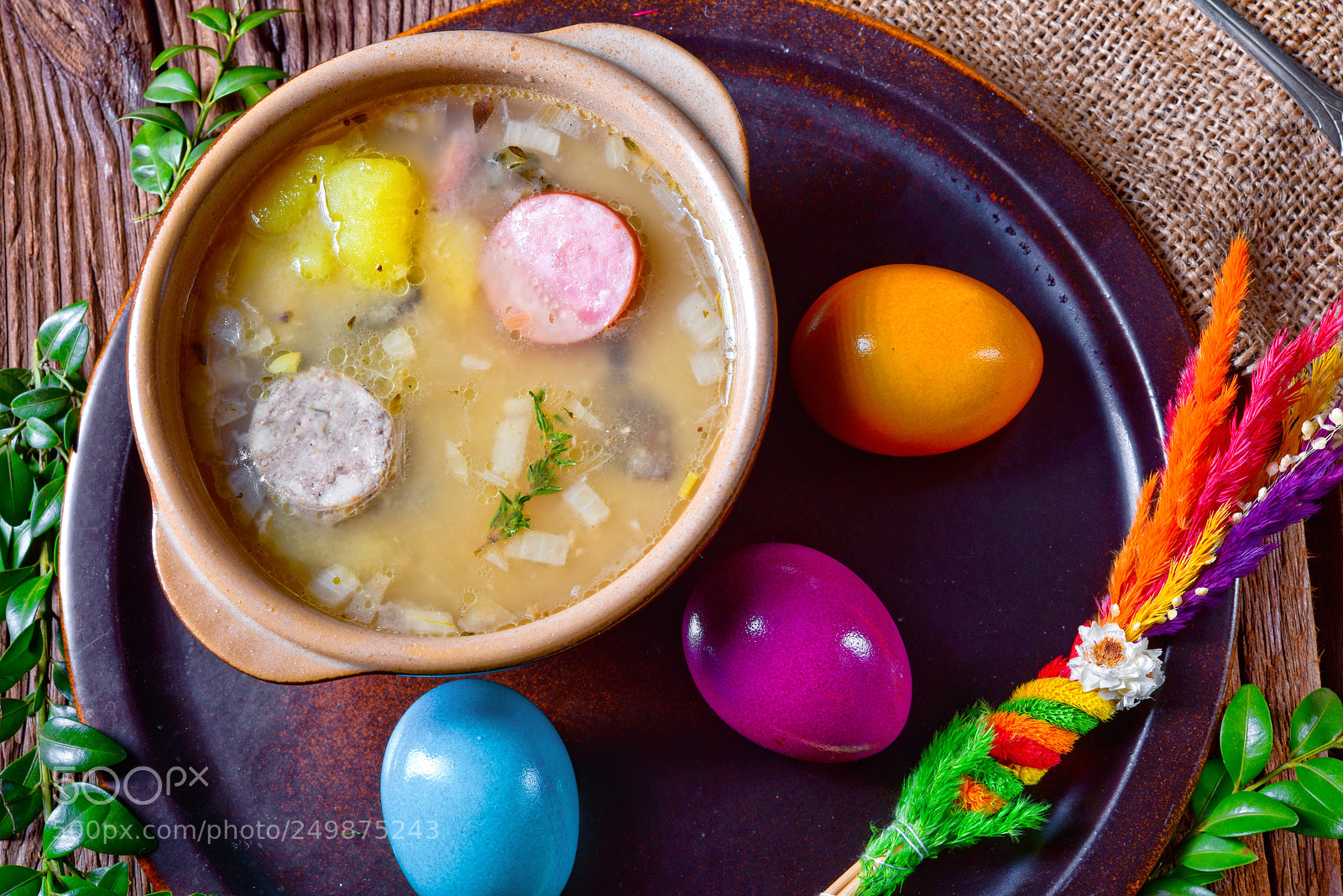 Nikon D810 sample photo. Easter decoration with polish photography