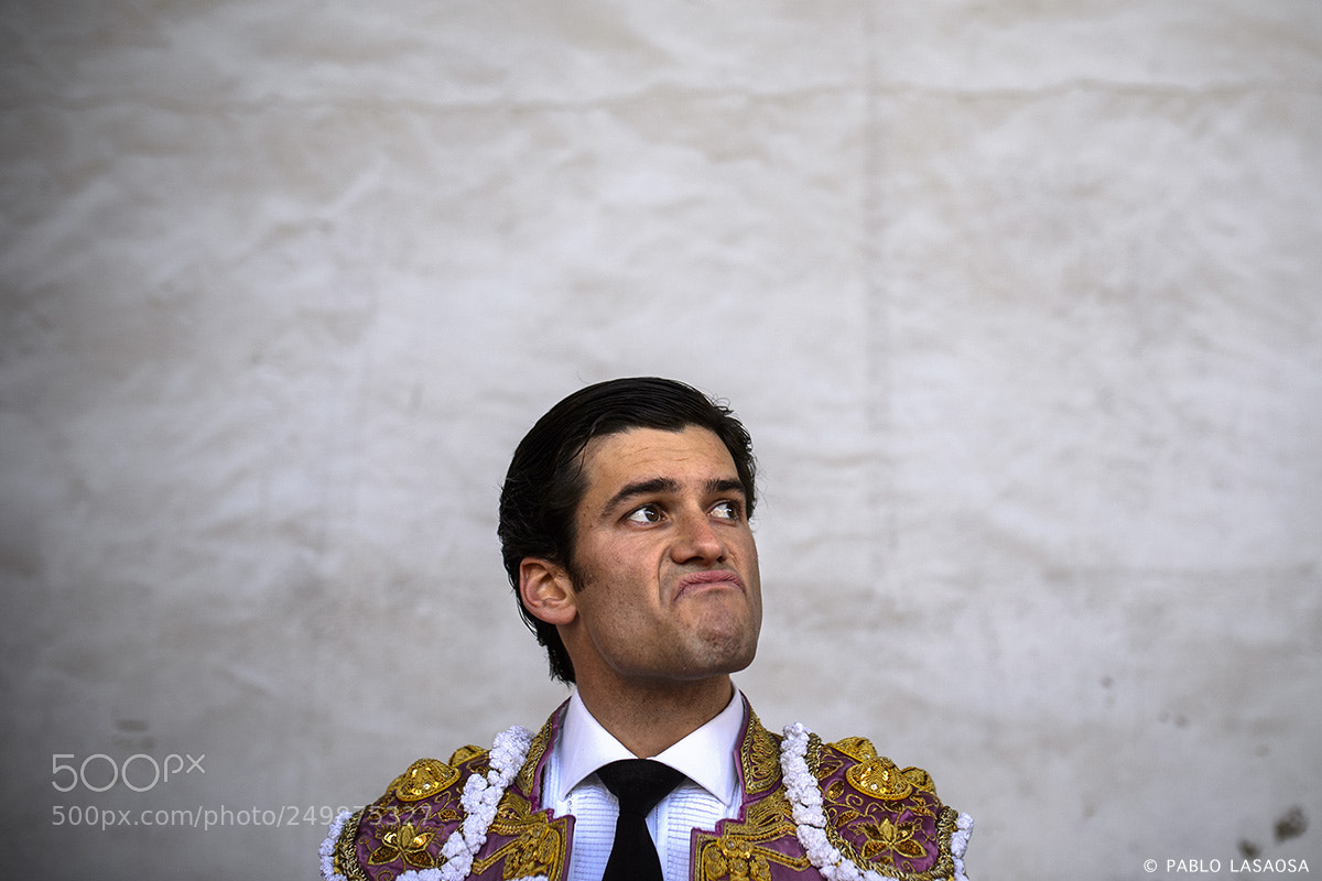 Nikon D4S sample photo. Bullfighter josé garrido photography