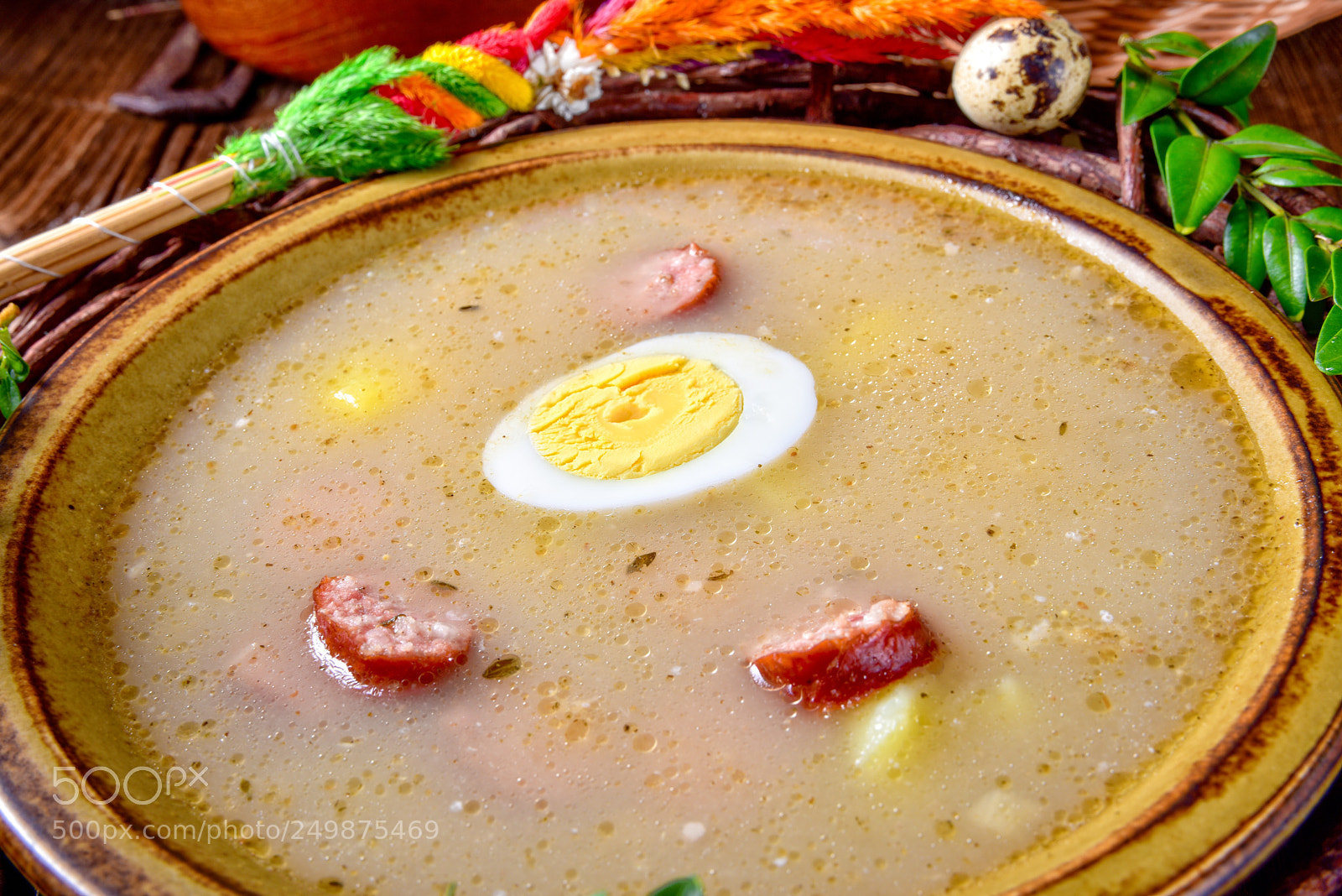 Nikon D810 sample photo. Sour rye soup photography