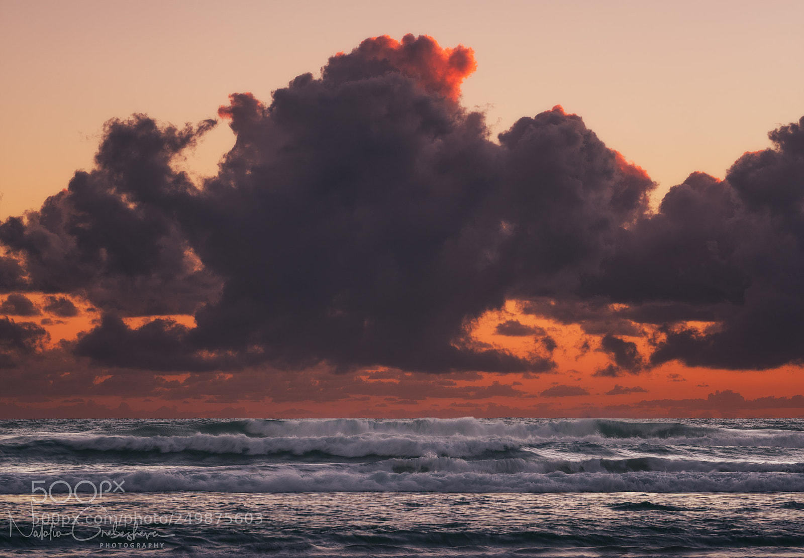 Sony a7R II sample photo. Cloud in a red photography