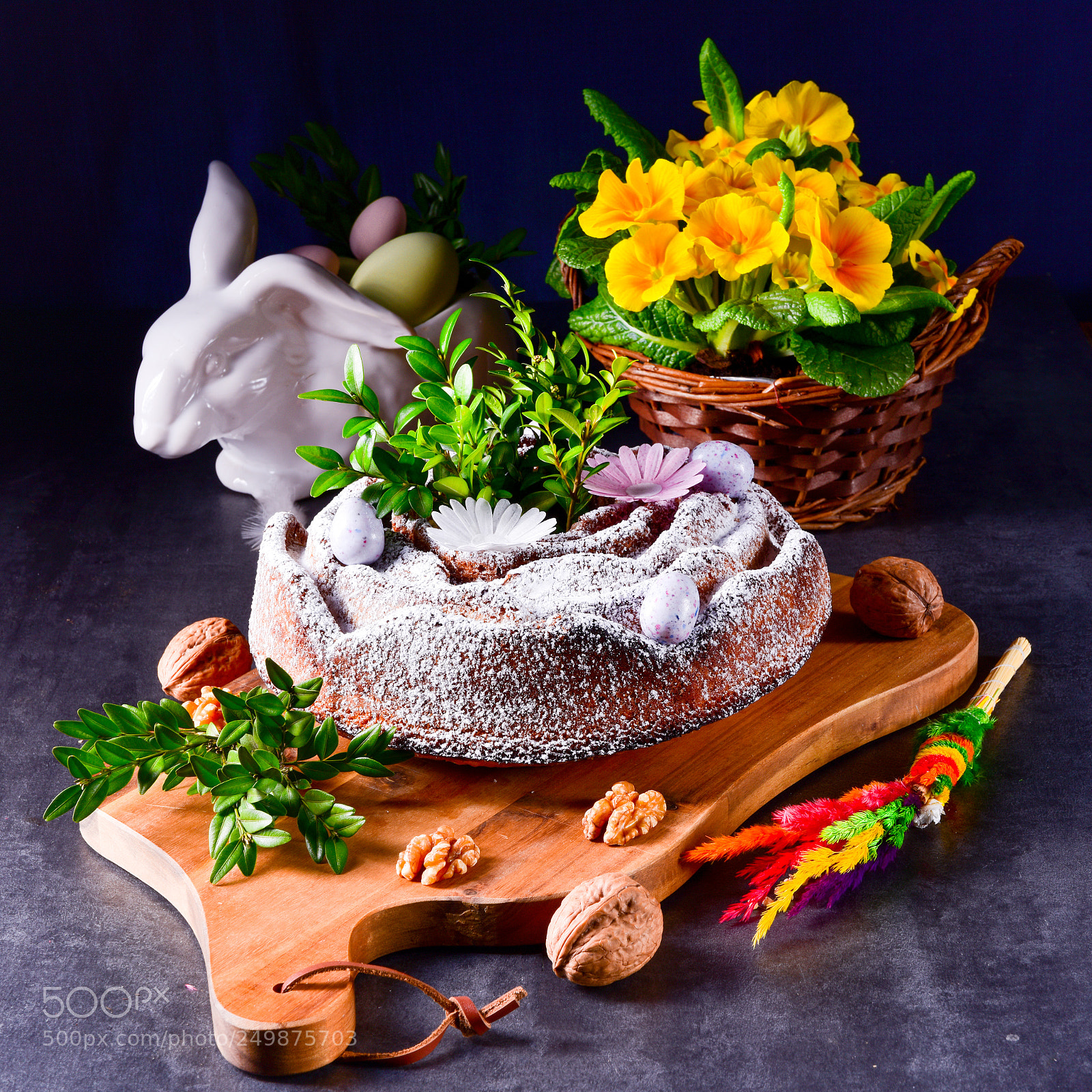 Nikon D810 sample photo. Traditional polish easter cake photography