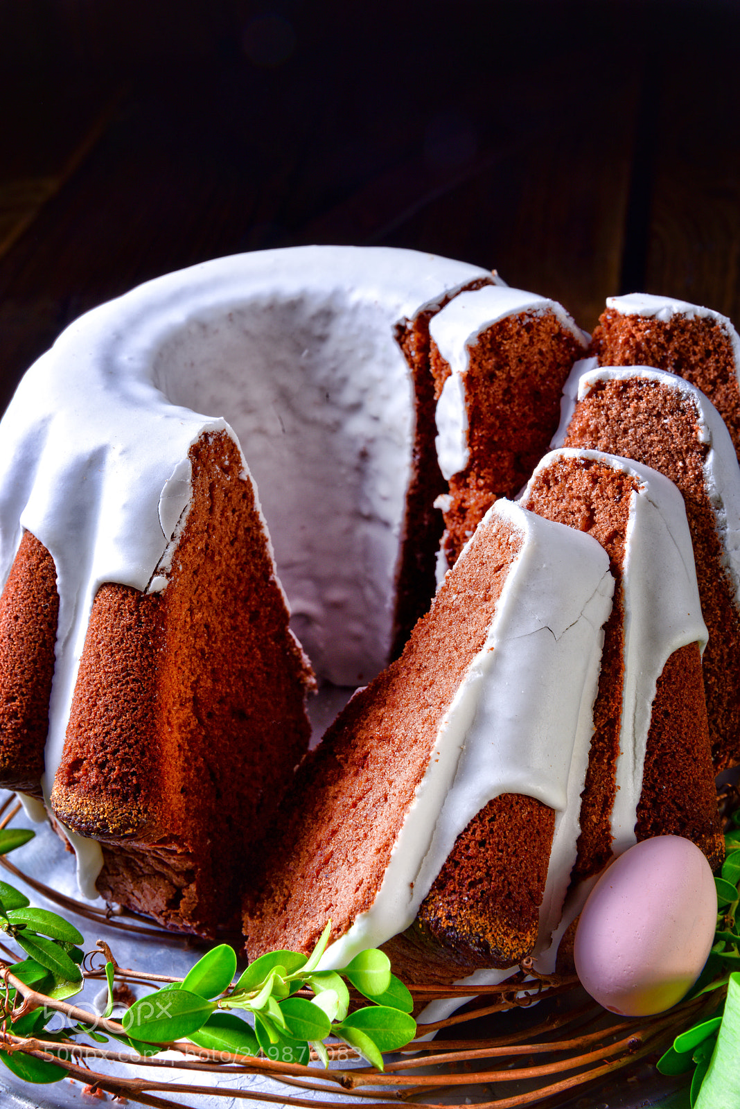 Nikon D810 sample photo. Delicious chocolate spring cake photography