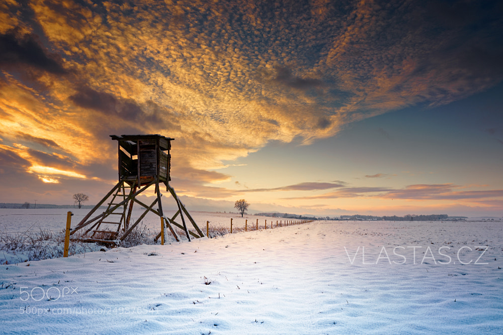 Sony a7R sample photo. Winter landscape under the photography