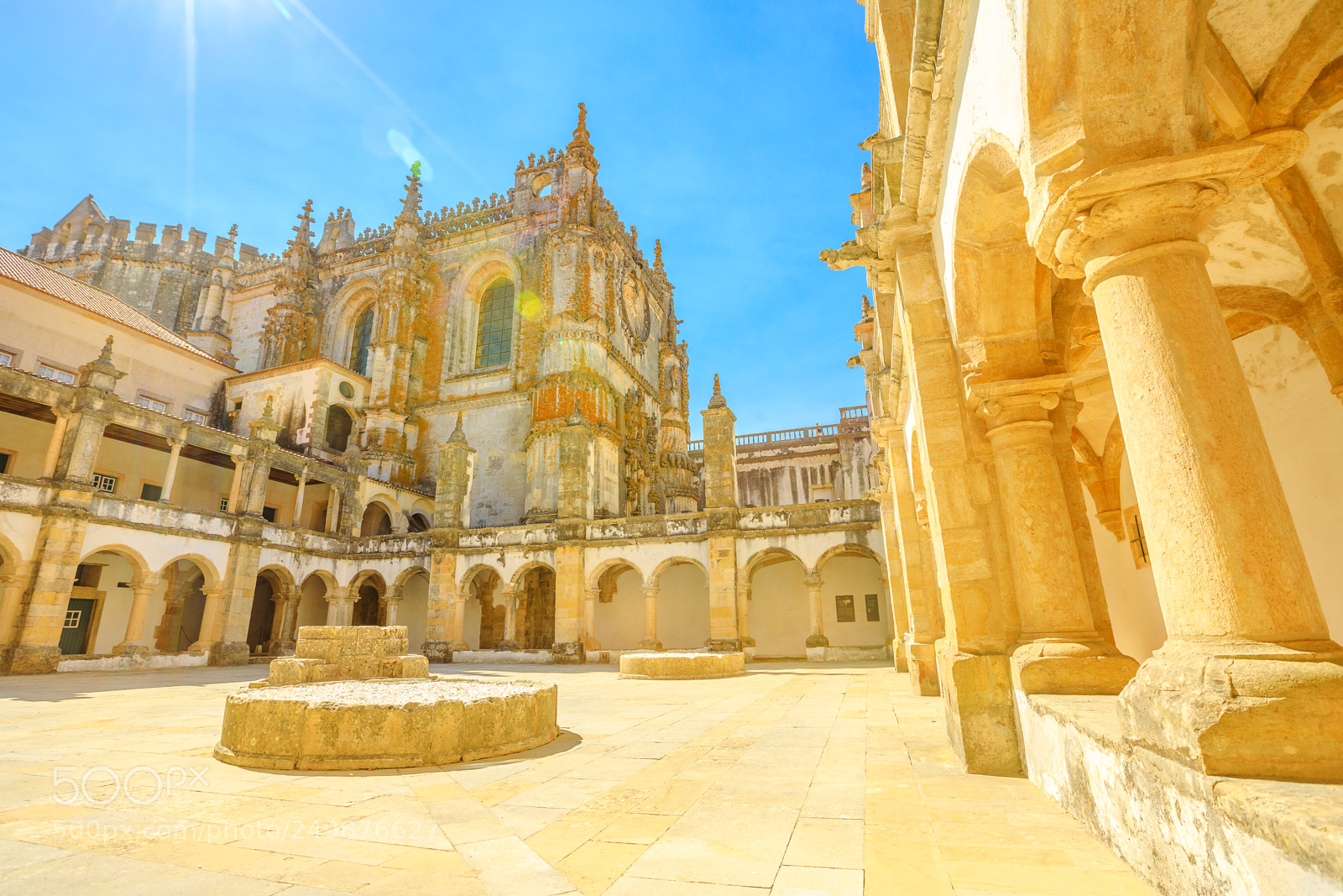 Canon EOS 5D Mark IV sample photo. Monastery of templar portugal photography