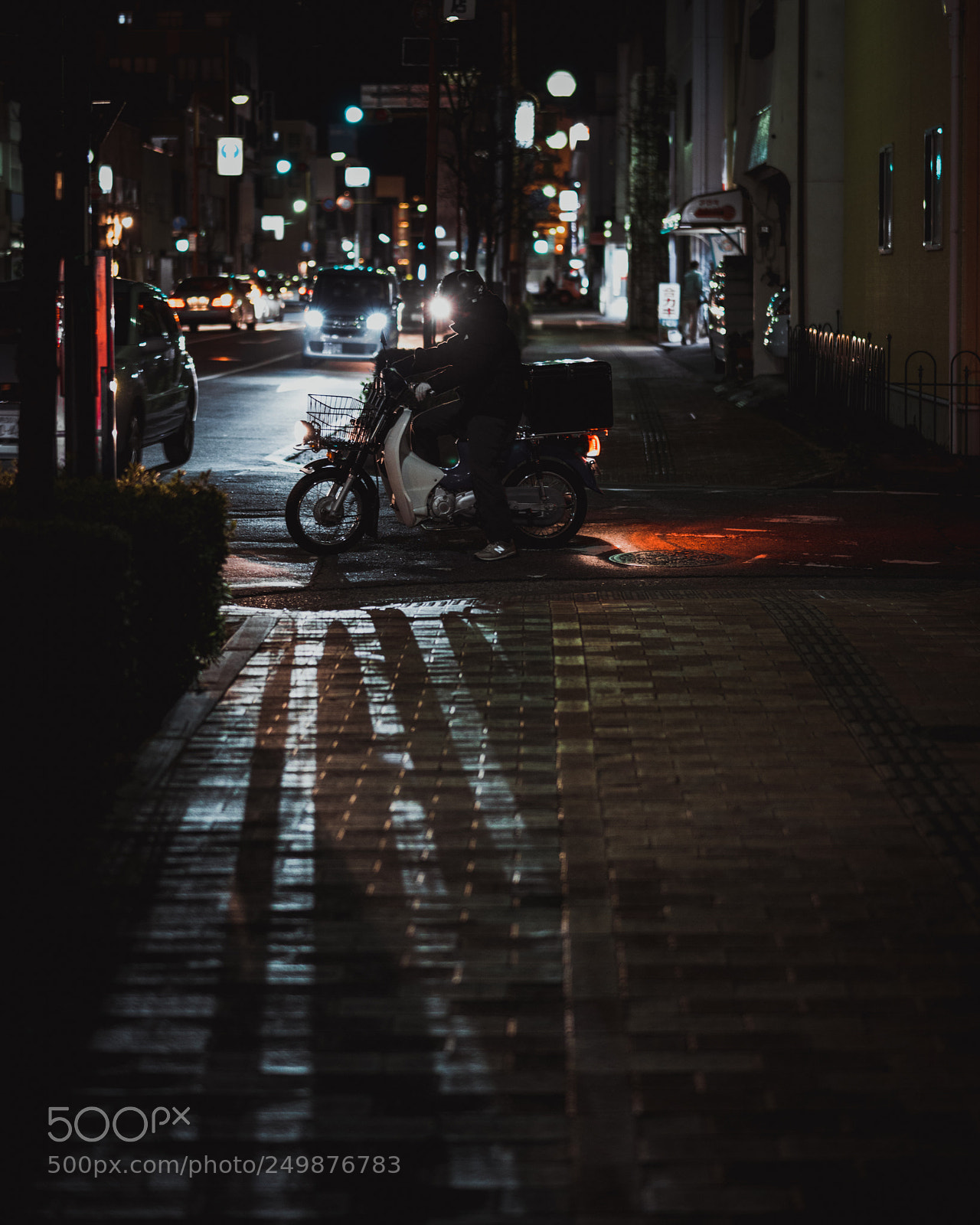 Sony a7R III sample photo. Walk at night photography
