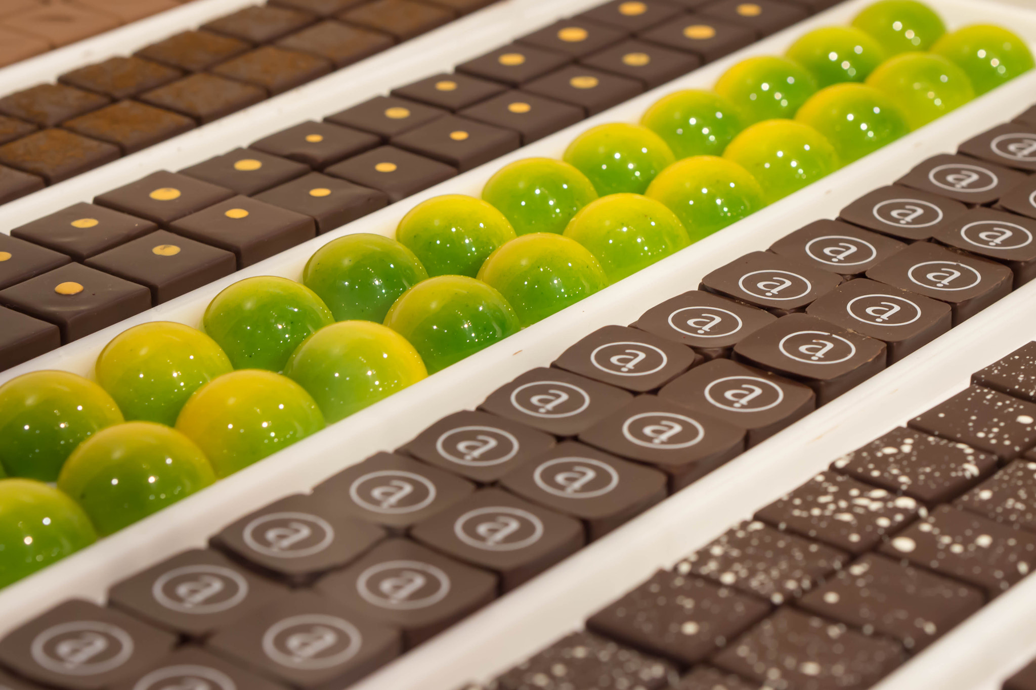 Olympus PEN E-PM2 sample photo. Chocolate pralines photography