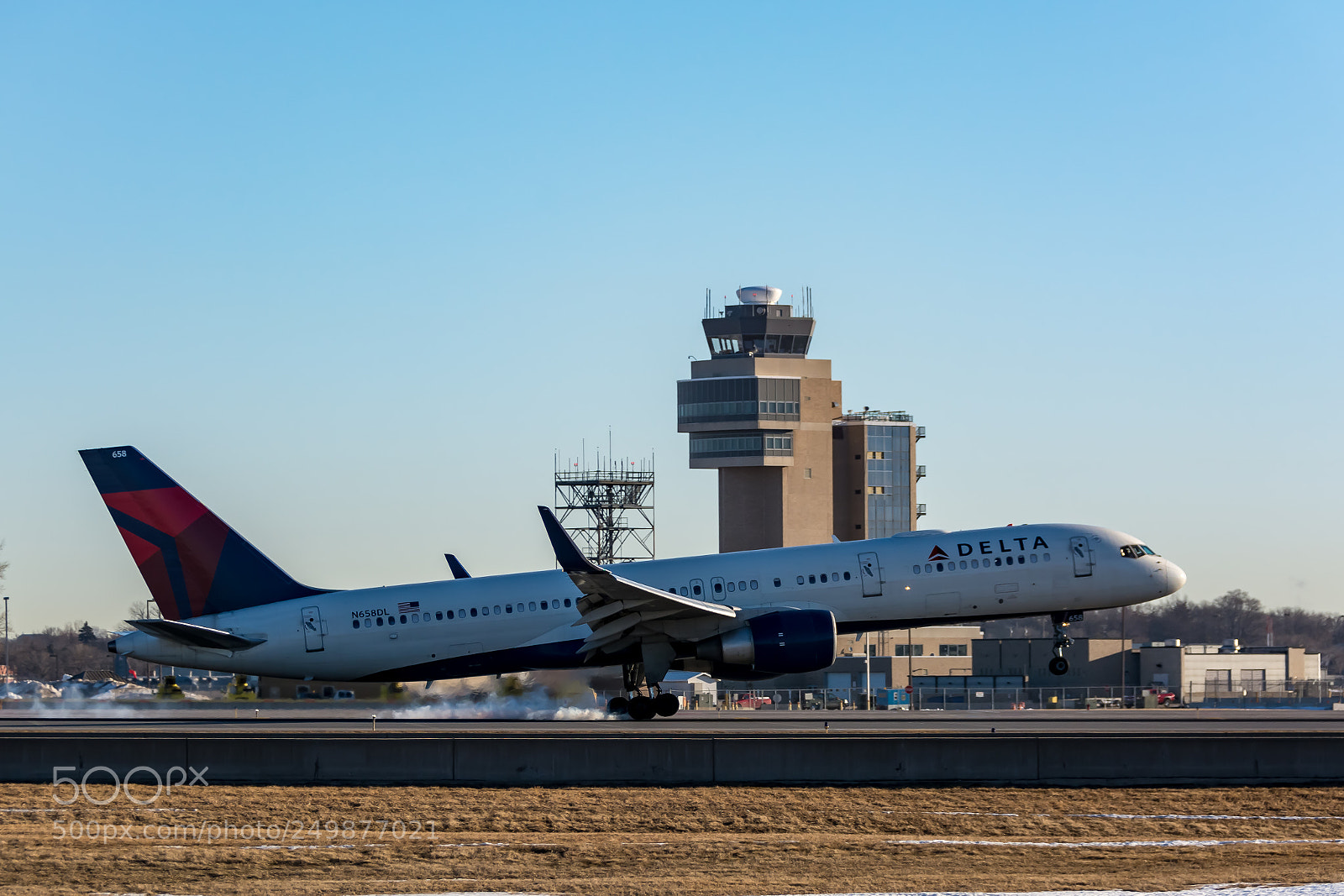 Nikon D7100 sample photo. Delta air lines boeing photography